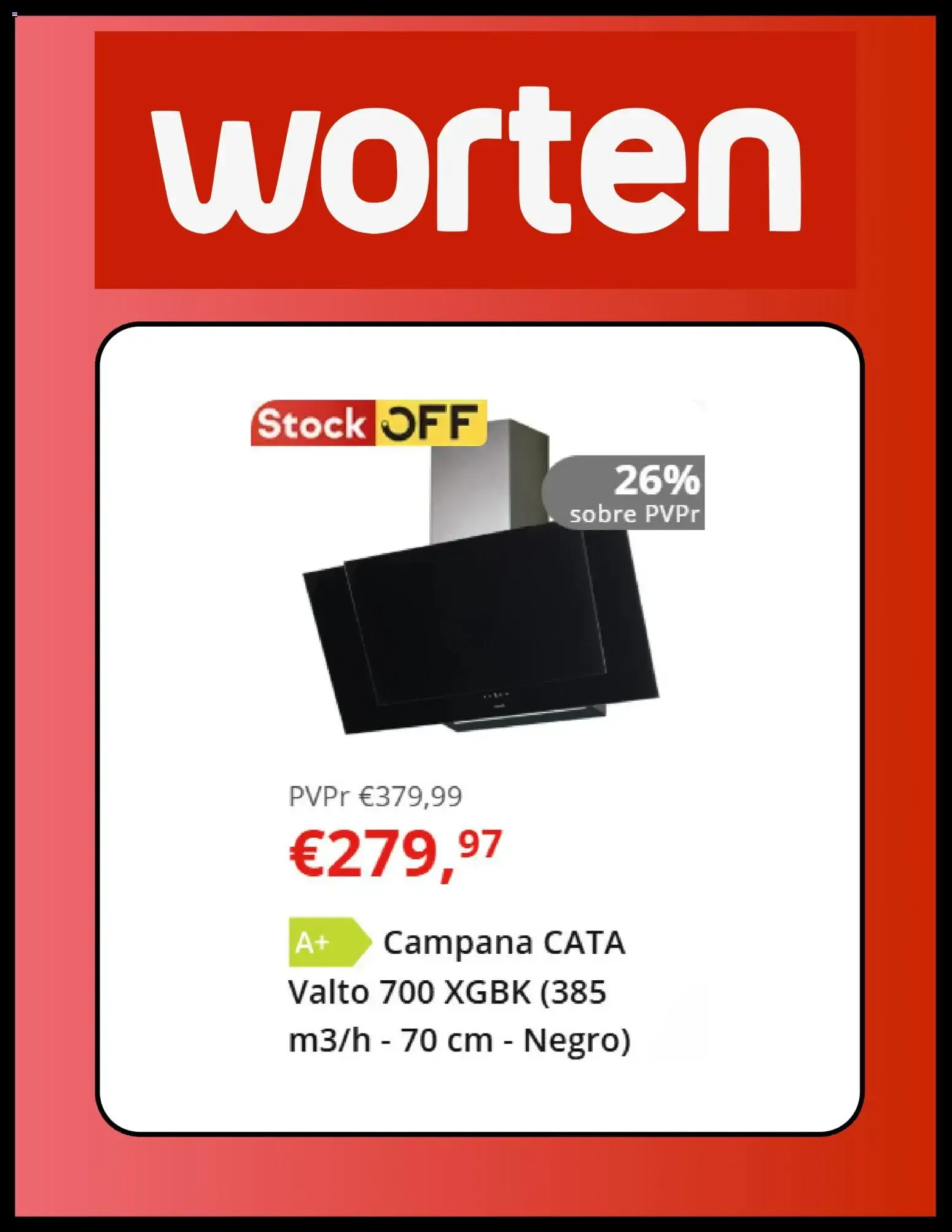 Catálogo de Worten Stock OFF: Hasta -50% en Electrodomésticos 9 de junio al 15 de junio 2026 - Página 5