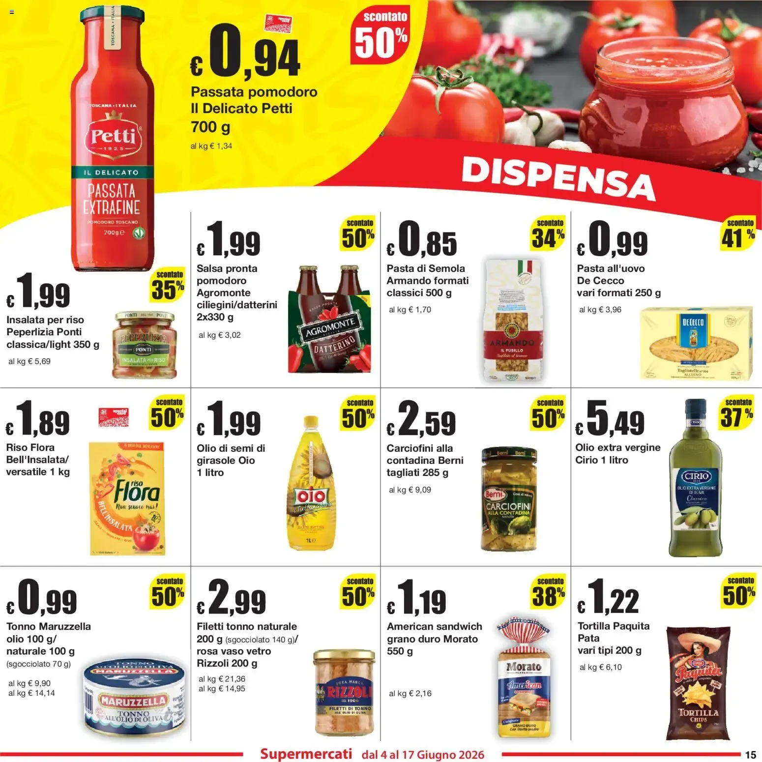 Sì con Te volantino dal 04/06/2026 - online Offerte da 4 giugno a 17 giugno di 2026 - Pagina del volantino 15
