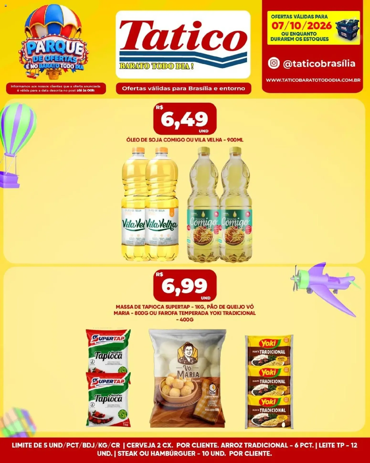 Encarte de Tatico ofertas do Dia de 07/10/2026 | Promoções Online 7 de outubro até 7 de outubro 2026 - Pagina 6