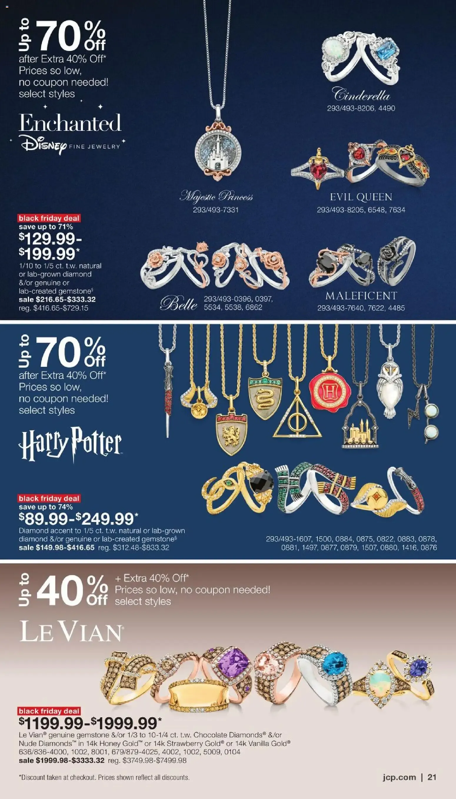 Weekly ad JCPenney Black Friday Early Access Jewelry Deals from October 26 to November 15 2026 - Page 21
