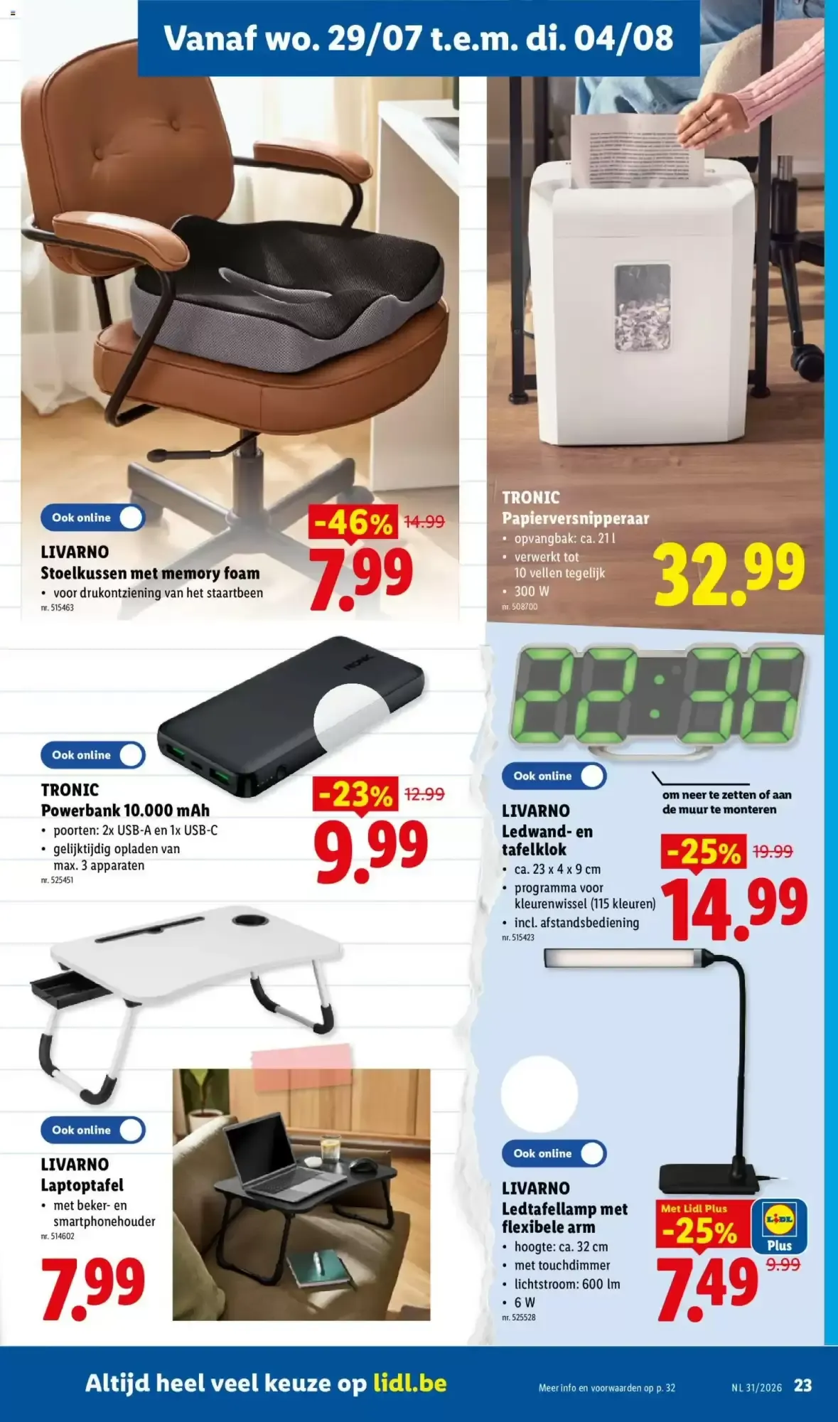 Lidl: Een gezellige BBQ, dat kan tellen. van 27 juli tot 1 augustus 2026 - folder pagina 23