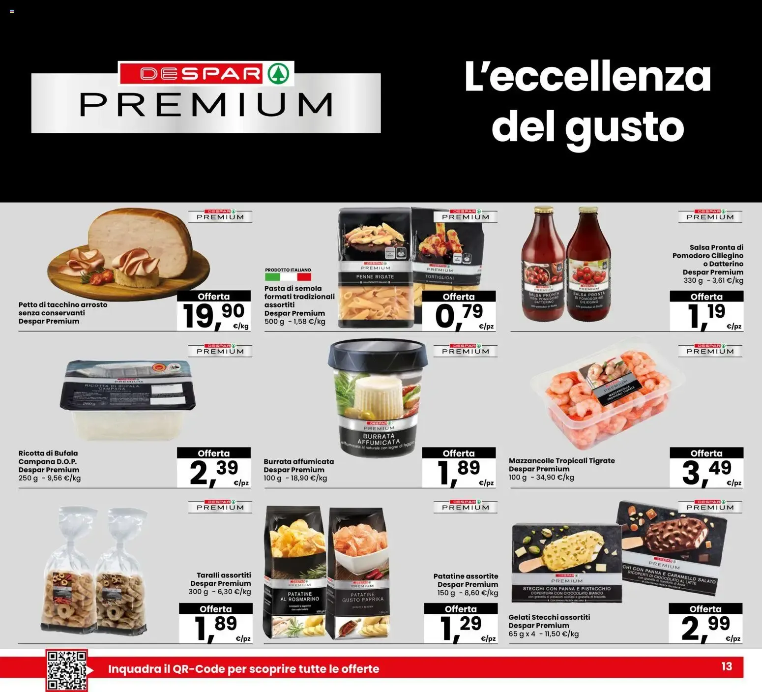 Eurospar Fresche Offerte da 11 giugno a 24 giugno di 2026 - Pagina del volantino 13