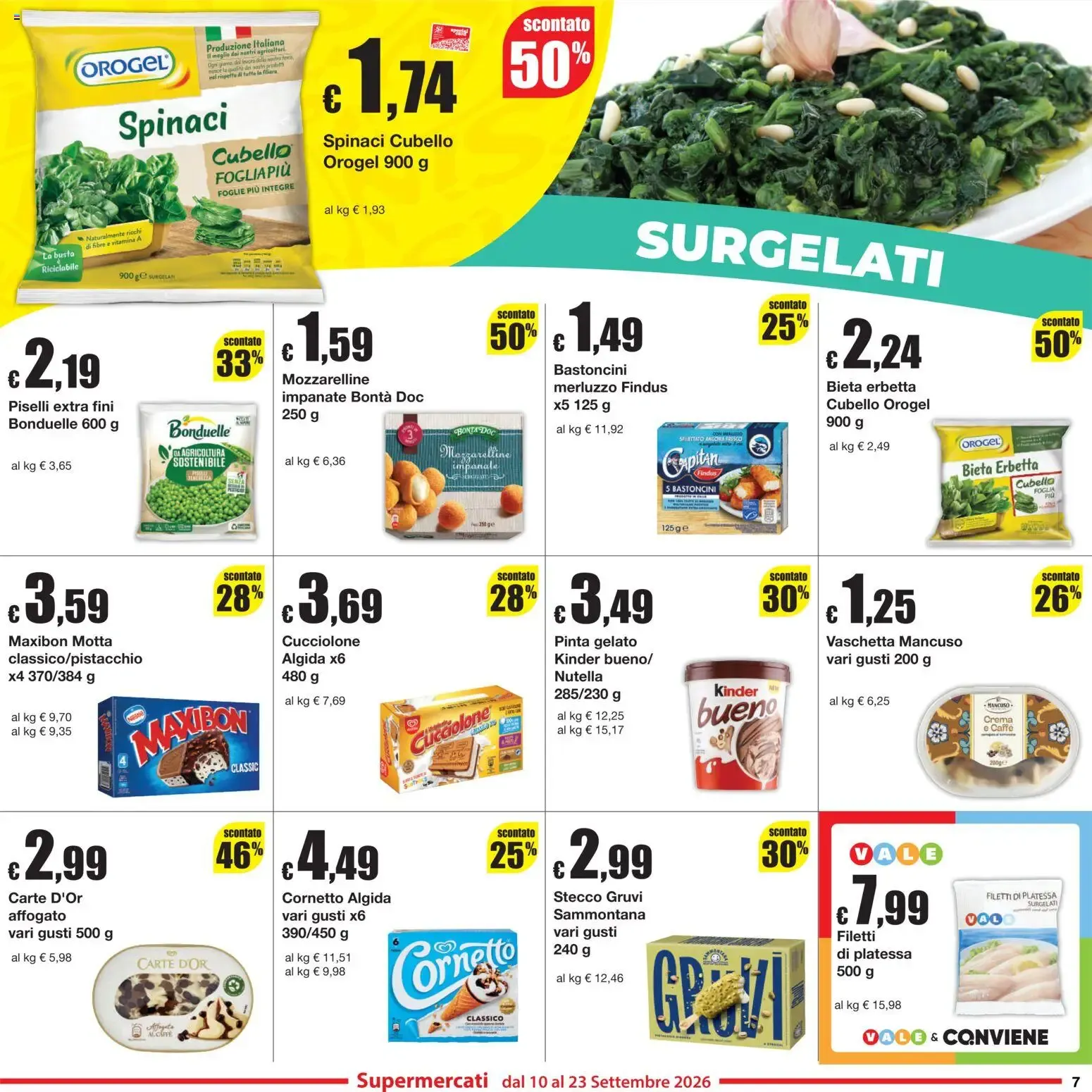 Sì con Te volantino dal 10/09/2026 - online Offerte da 10 settembre a 23 settembre di 2026 - Pagina del volantino 7