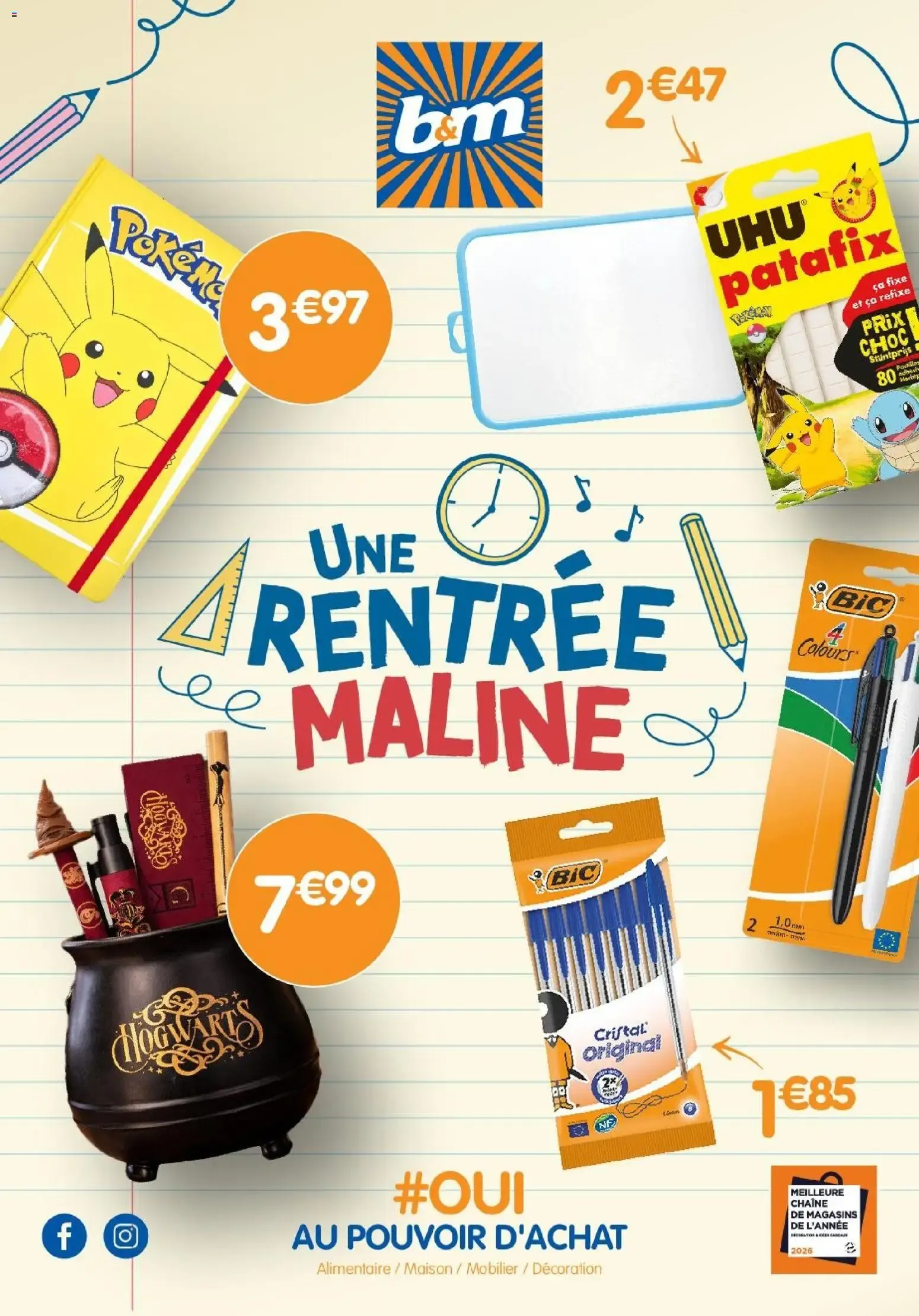 B&M Une Rentrée Maline du 26 juin au 10 juillet 2026 - Catalogue page 1