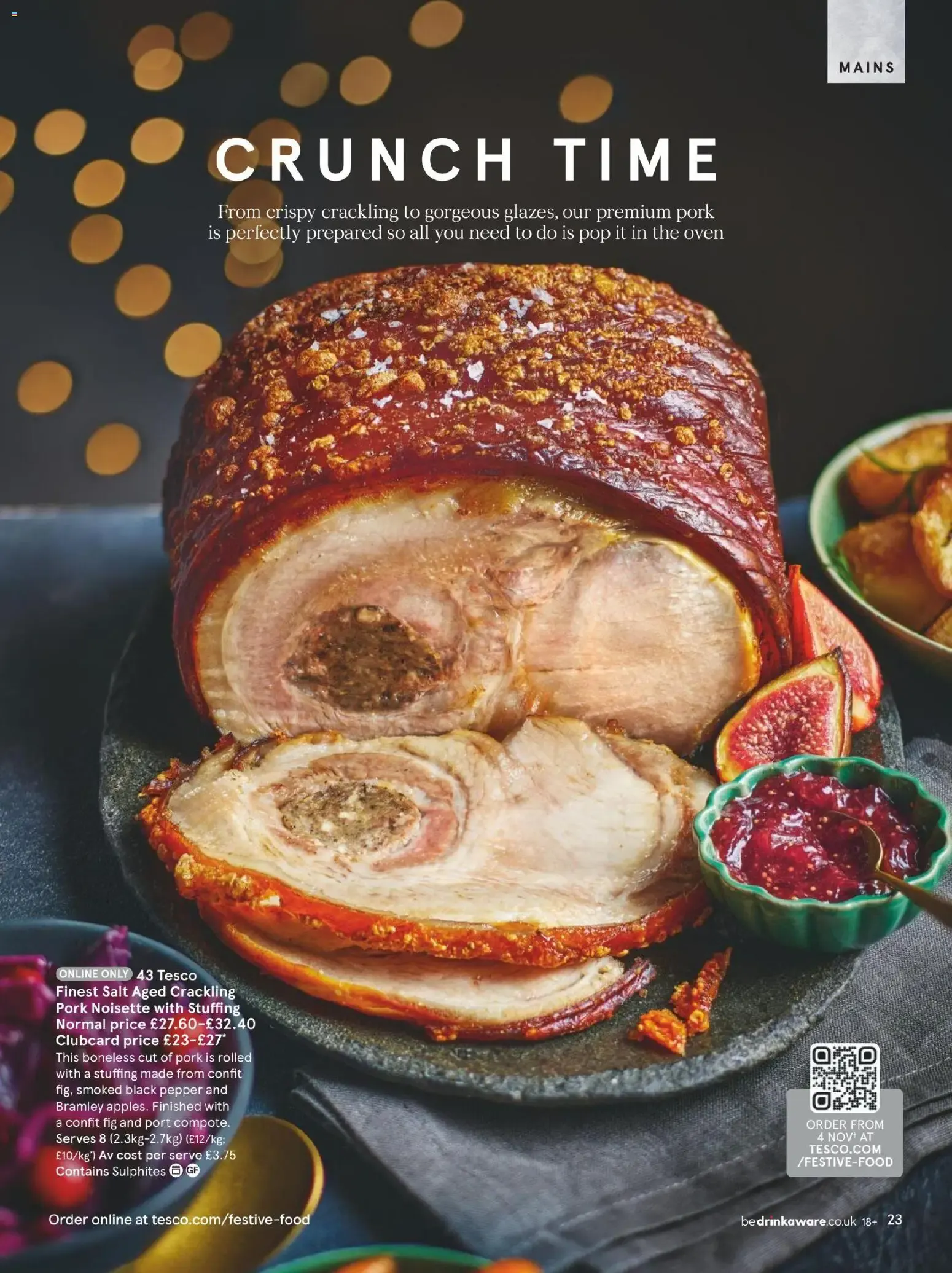 TESCO finest Festive Food to Order from 4 November to 31 December 2026 - Catalogue Page 23