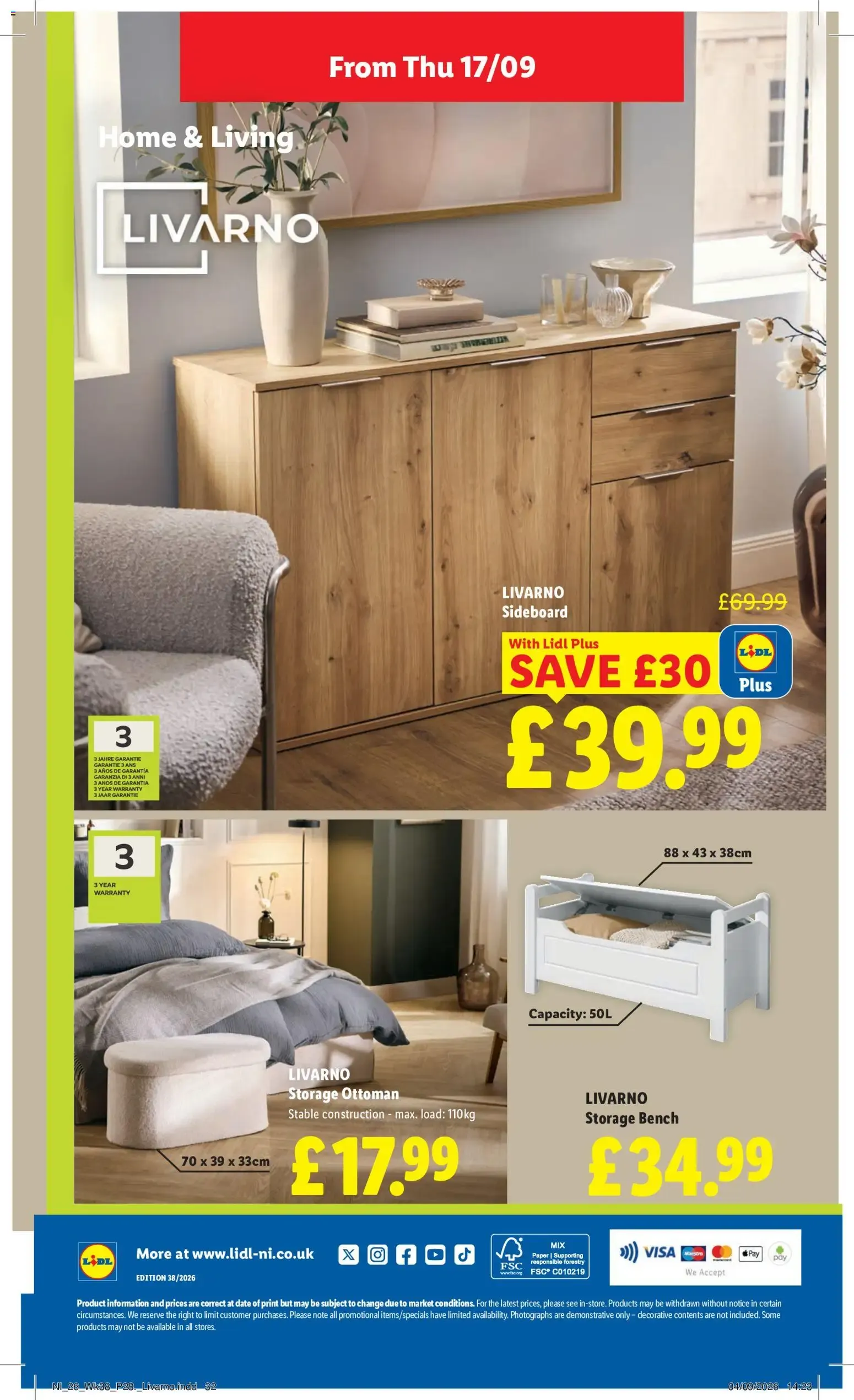 Lidl - Big Brands (17/09/2026 - 23/09/2026) - Offers Online from 17 September to 23 September 2026 - Catalogue Page 28