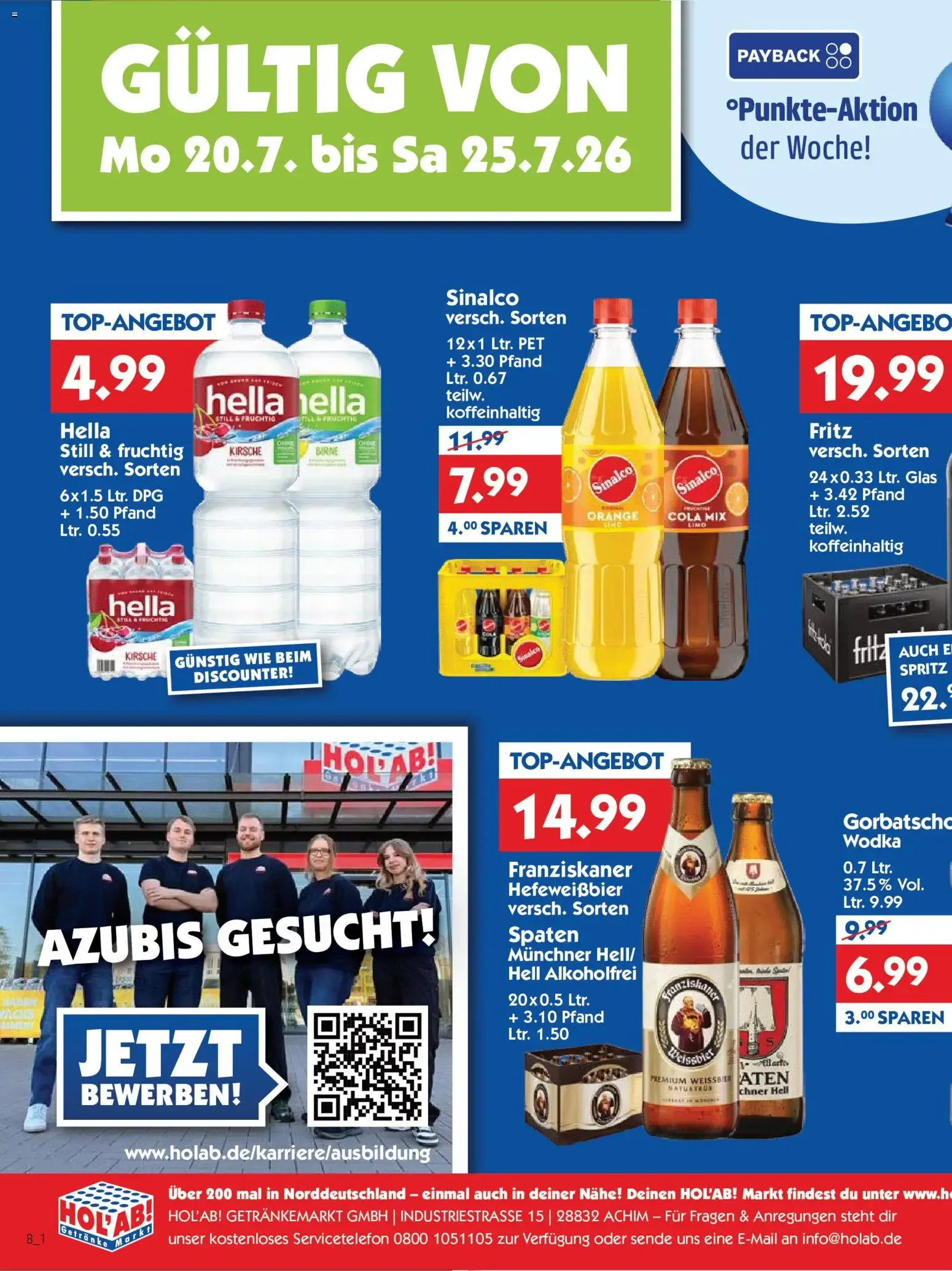 HOL’AB! Prospekt (ab 20.07.2026) zum Blättern von 20. Juli bis 25. Juli 2026 - Prospekt seite 2