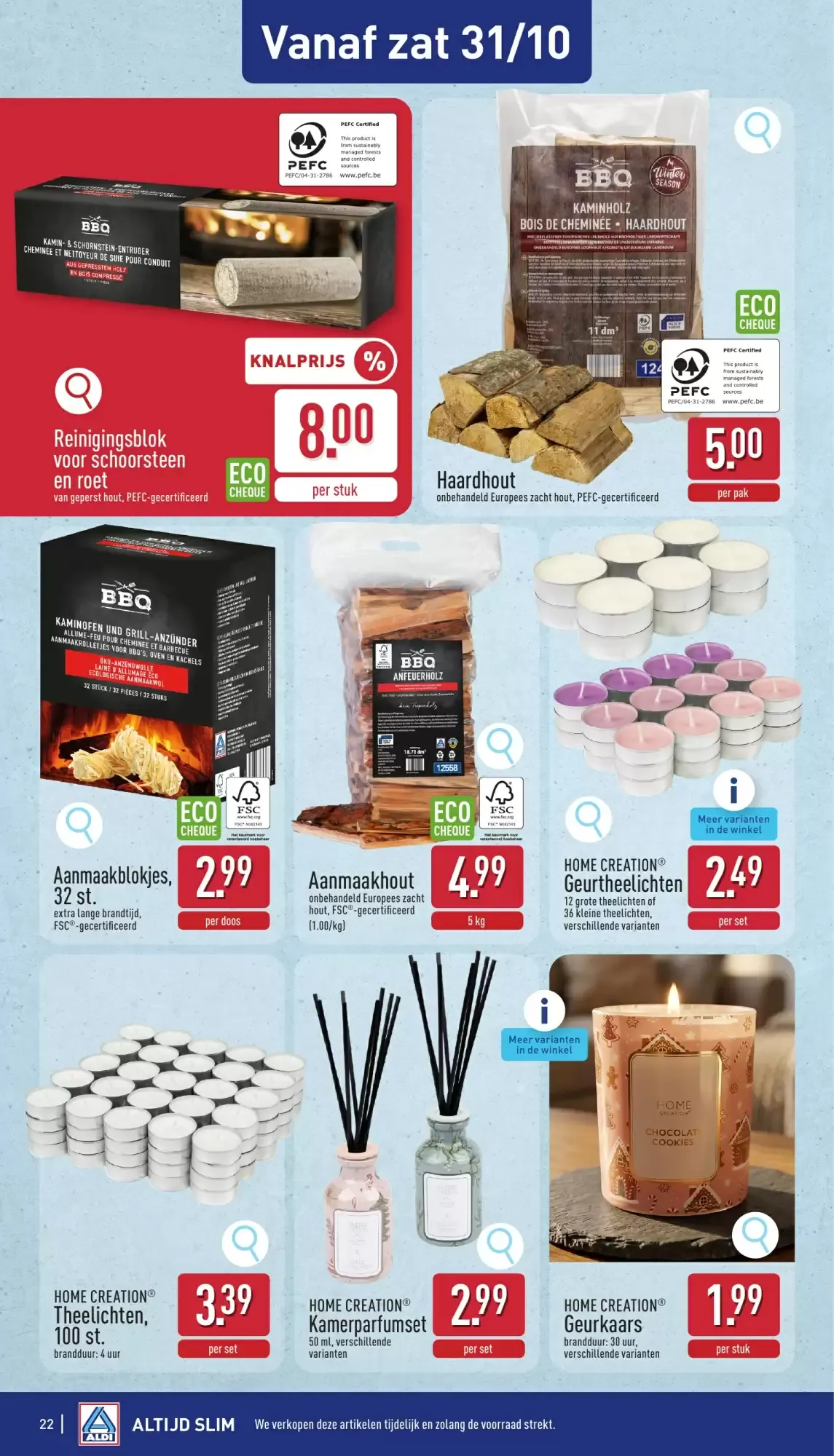 ALDI Folder 26/10 - 31/10 van 26 oktober tot 31 oktober 2026 - folder pagina 22