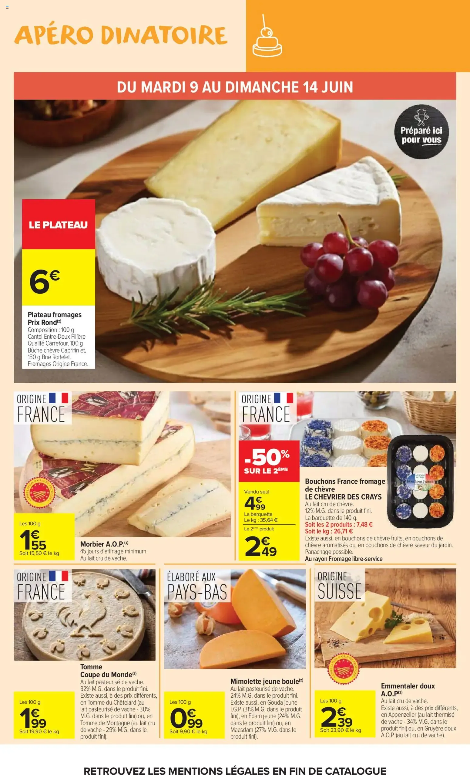 Carrefour Market Le mois des supporters à partir du 09/06/2026 - promo en ligne du 9 juin au 21 juin 2026 - Catalogue page 18