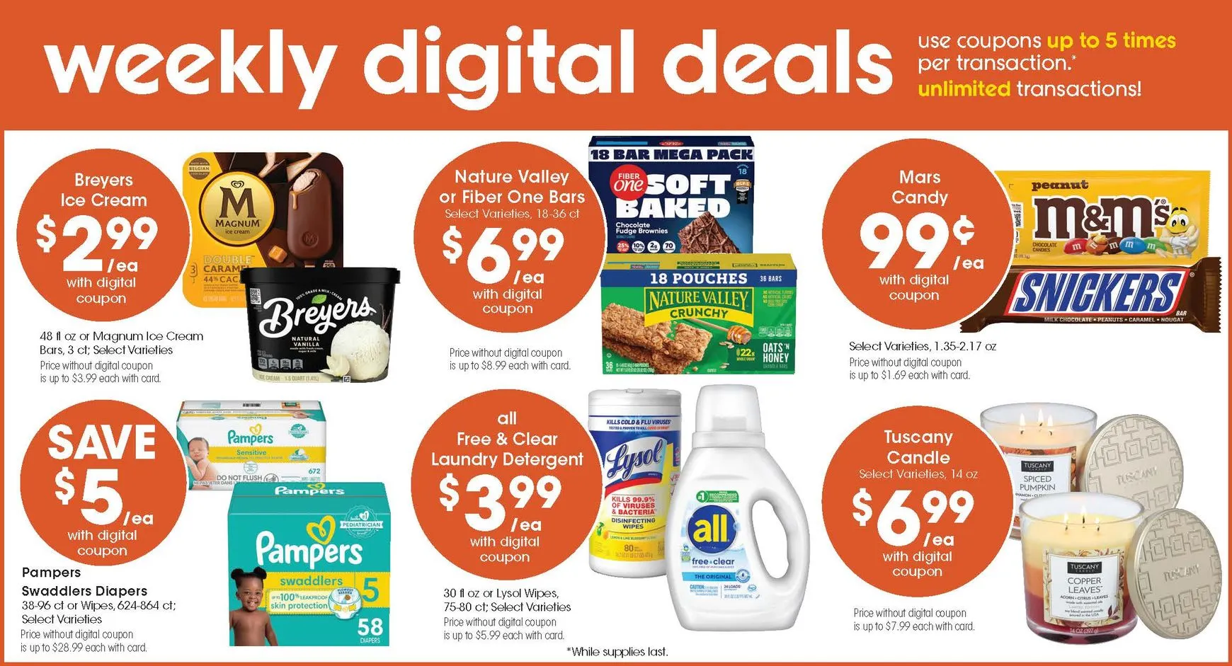 Weekly promotion Current King Soopers leaflet valid from Wednesday 10/21/2026 to Tuesday 10/27/2026 spanning from October 21 to October 27 2026 - Page 3 for Catalogue 365