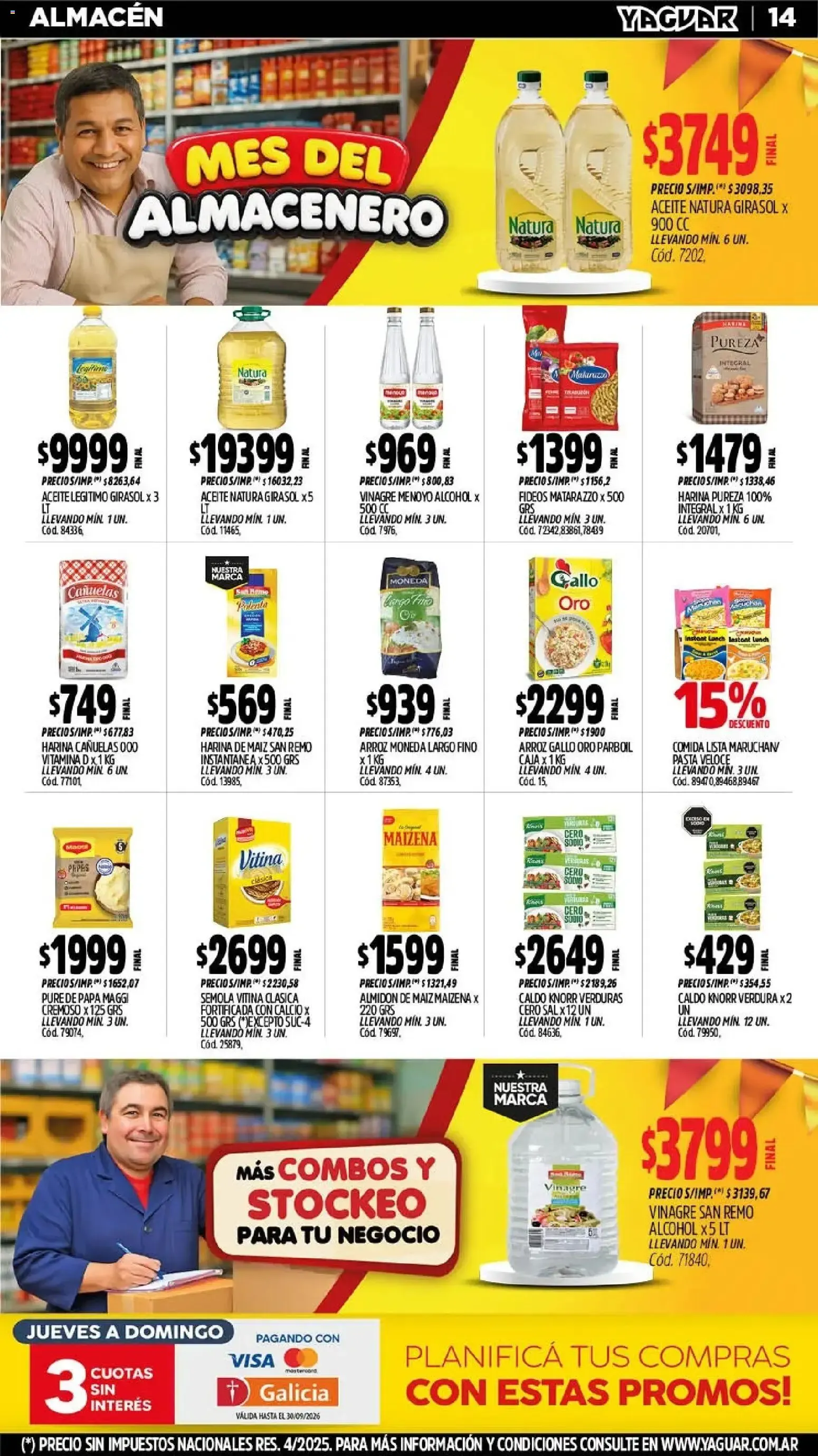 Ofertas de Yaguar - Oferta Semanal General Roca del 21/09/2026 - 26/09/2026 21 de septiembre al 26 de septiembre 2026 - Página 14 del catálogo