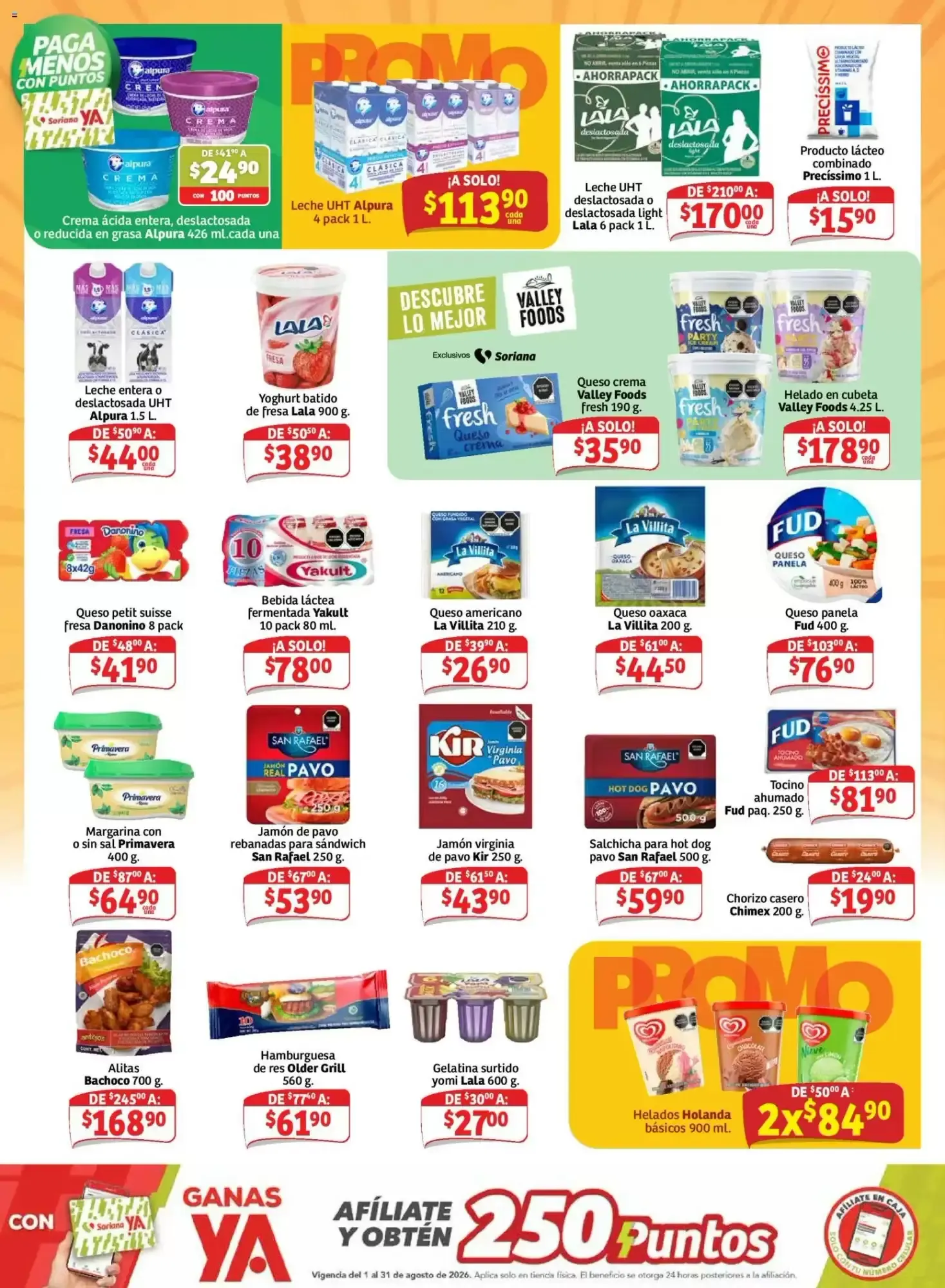 Catálogo de Folleto Soriana Mercado 21 de agosto al 27 de agosto 2026 - Pagina 4