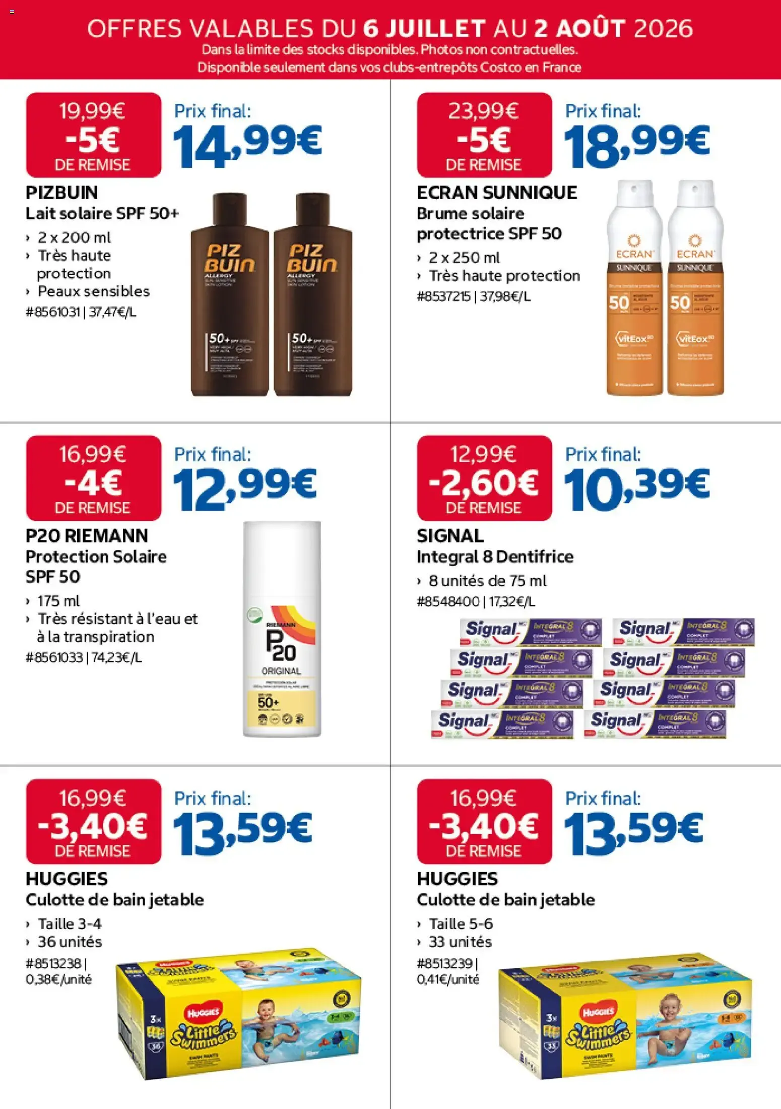 Costco catalogue à partir du 06/07/2026 - promo en ligne du 6 juillet au 2 août 2026 - Catalogue page 8