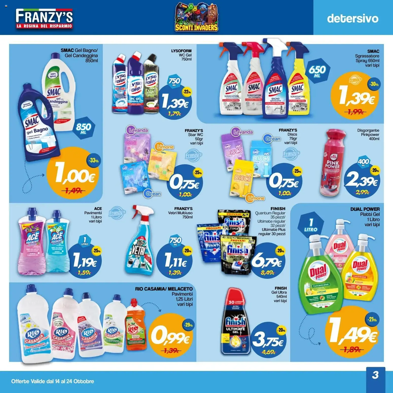 FRANZY'S LA REGINA DEL RISPARMIO da 14 ottobre a 24 ottobre di 2026 - Pagina del volantino 3
