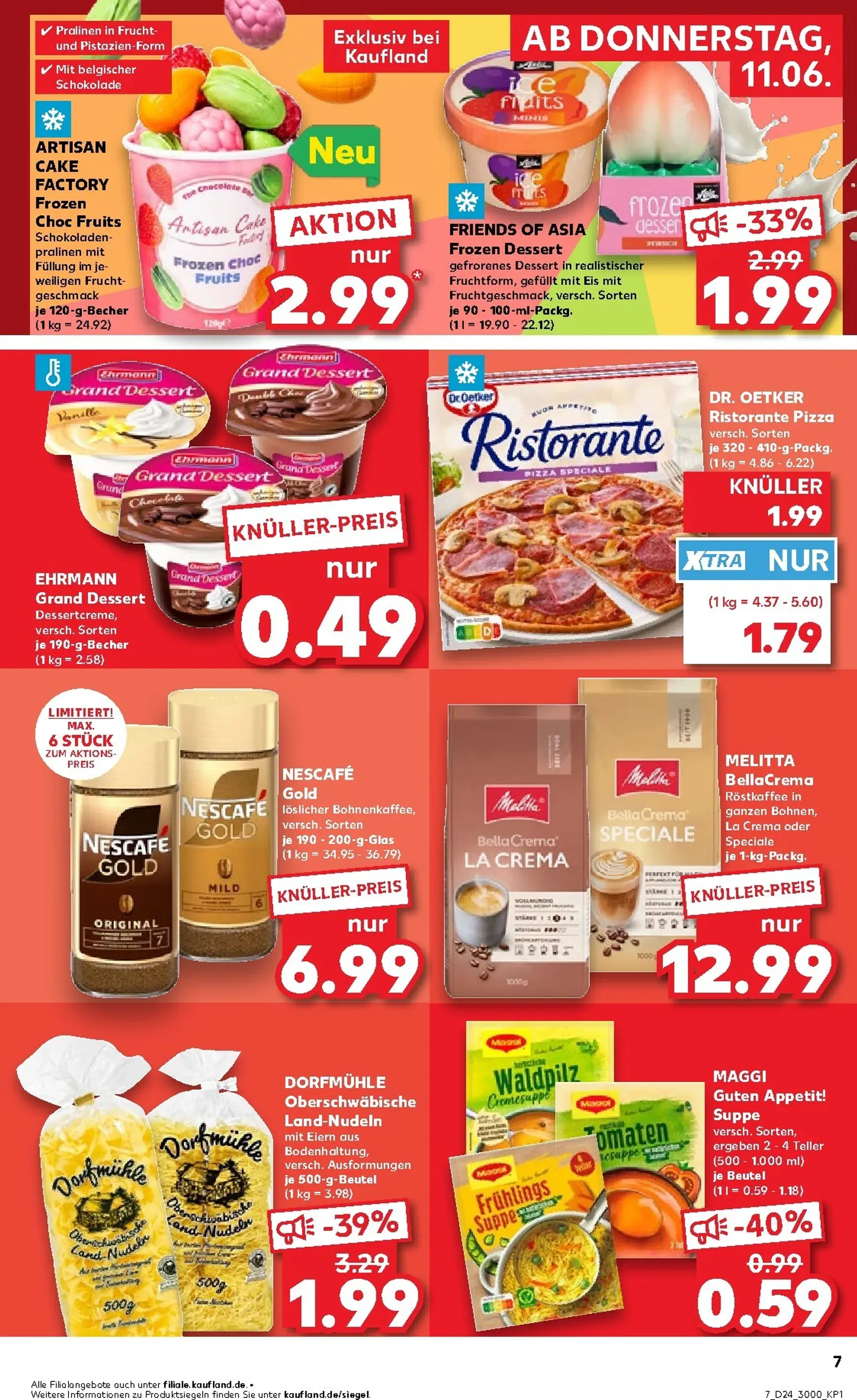 Kaufland Prospekt – von Donnerstag 11.06.2026 bis Mittwoch 17.06.2026 von 11. Juni bis 17. Juni 2026 - Prospekt seite 7