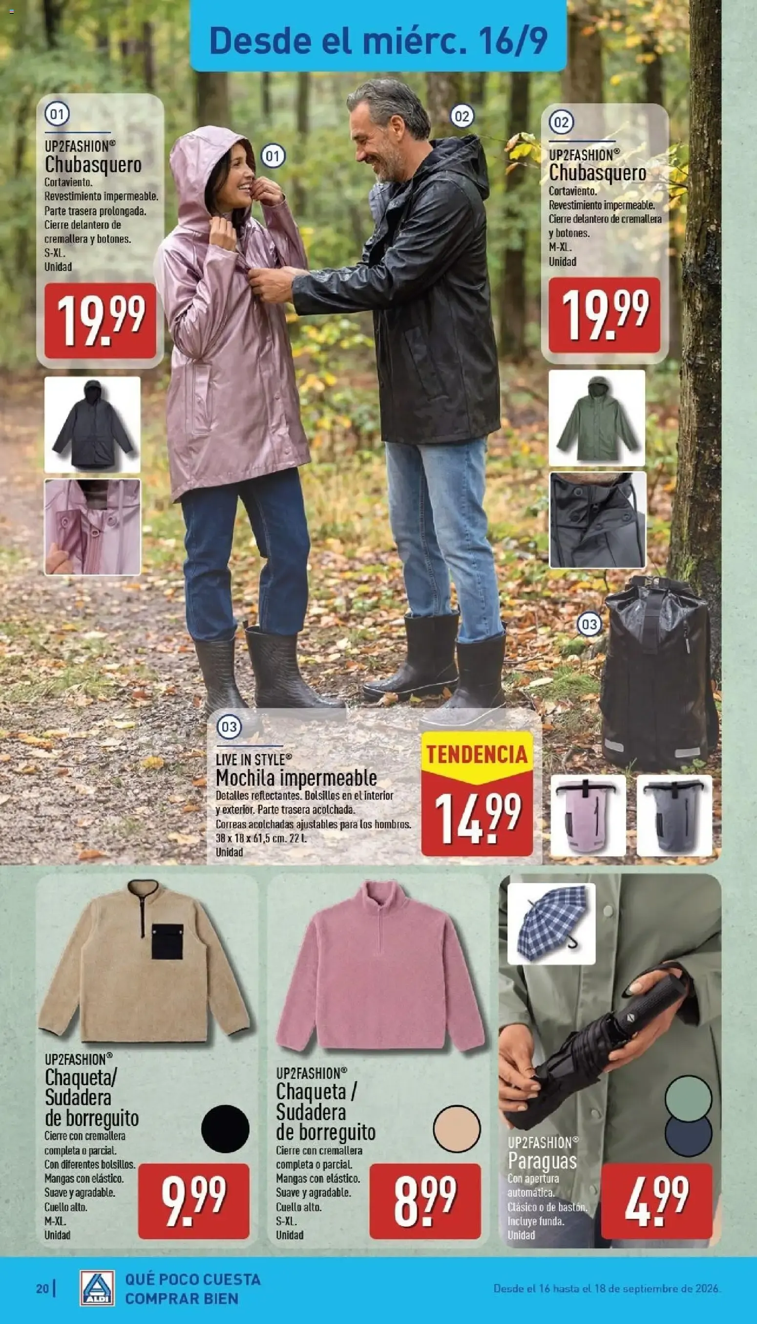 Catálogo de Aldi folleto Península del 14/09/2026 | Catálogo 14 de septiembre al 20 de septiembre 2026 - Página 20