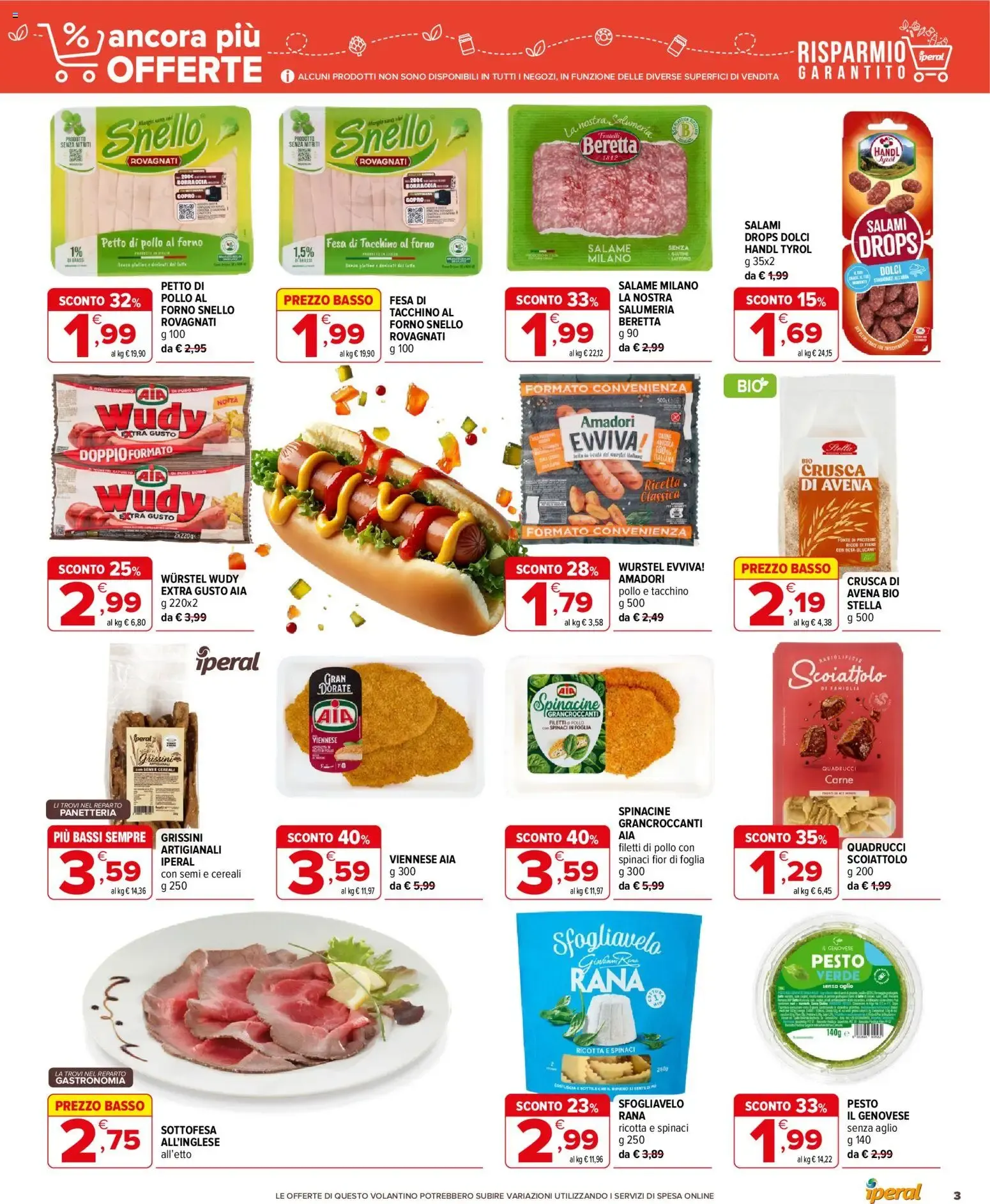 Nuovo Iperal volantino Ancora Più Offerte dal 01/07/2026 > offerte anteprima 🛍️ da 1 luglio a 14 luglio di 2026 - Pagina del volantino 3