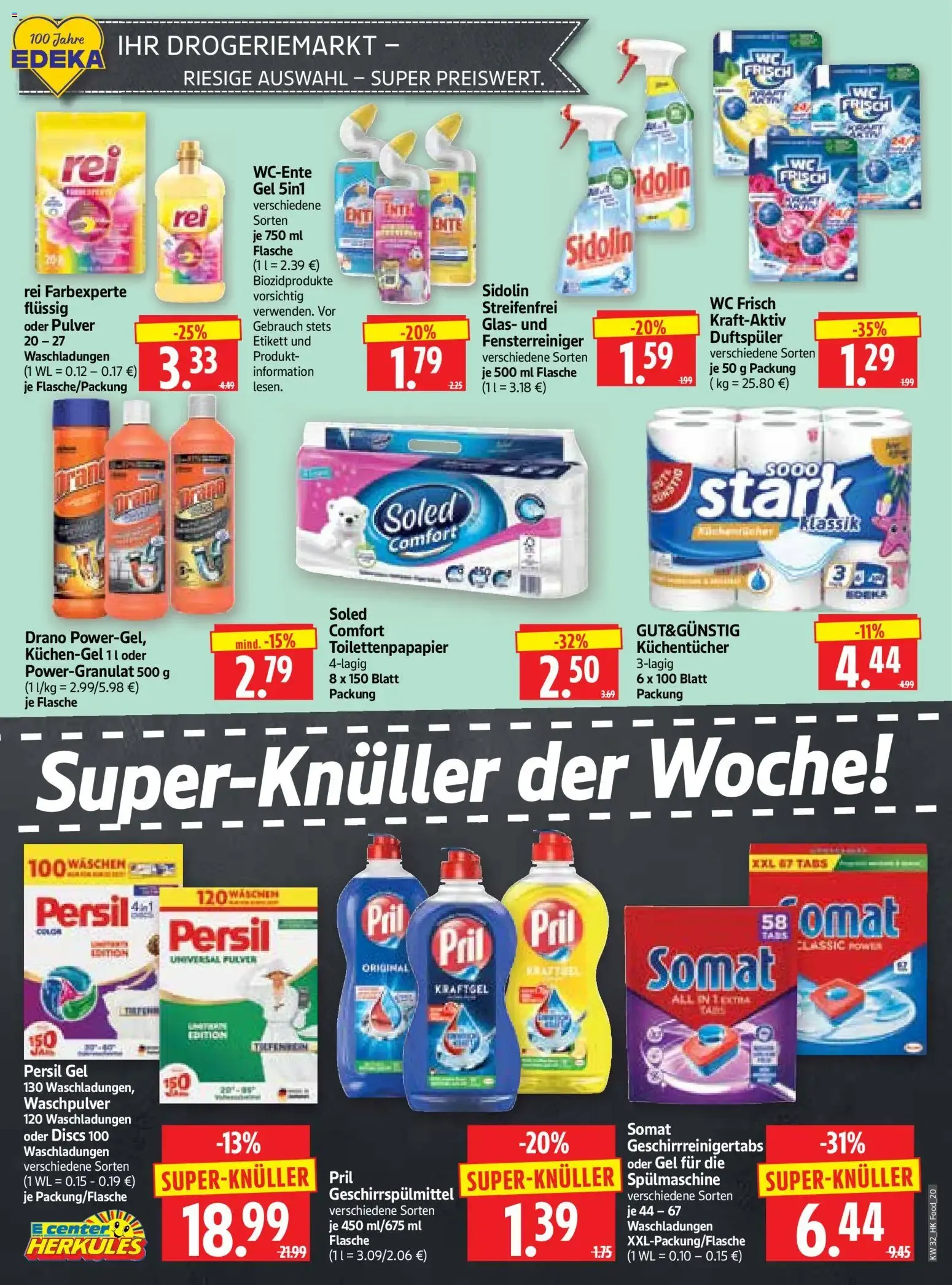 HERKULES Prospekt (ab 03.08.2026) zum Blättern von 3. August bis 8. August 2026 - Prospekt seite 20