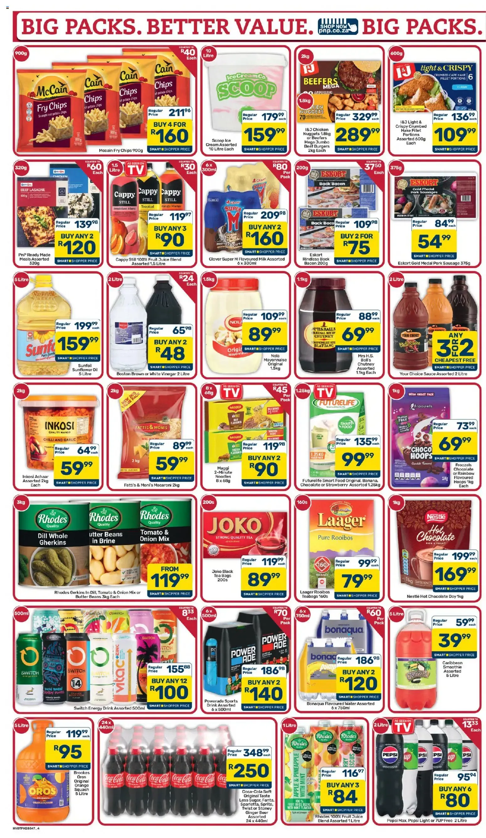 Pick n Pay Inland Provinces - Hypermarket Specials (07/09/2026 - 24/09/2026) Online from 7 September to 24 September 2026 - Catalogue Page 4