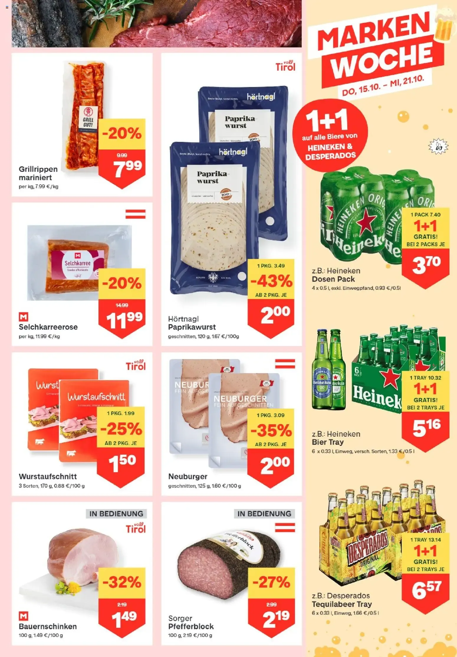 MPREIS Flugblatt von 15.10.2026 - Aktuelle Angebote von 15. Oktober bis 21. Oktober 2026 - Flugblätt seite 3