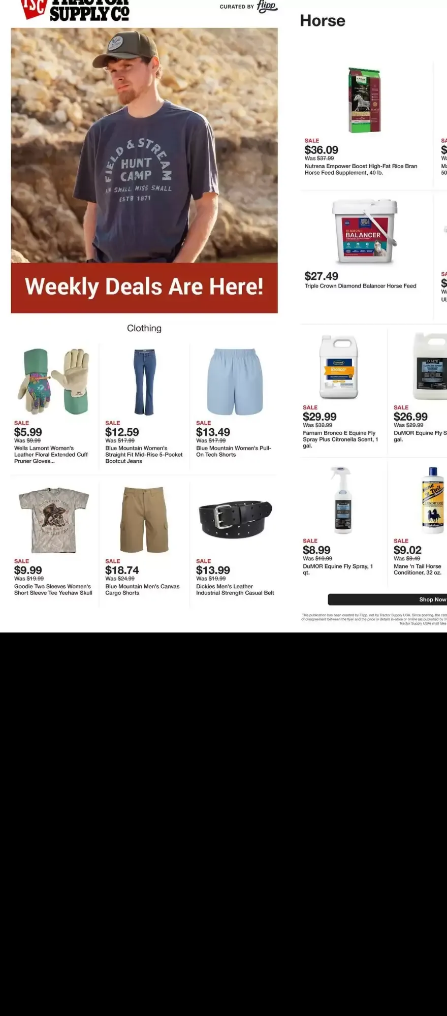 Tractor Supply Company weekly ad week 29