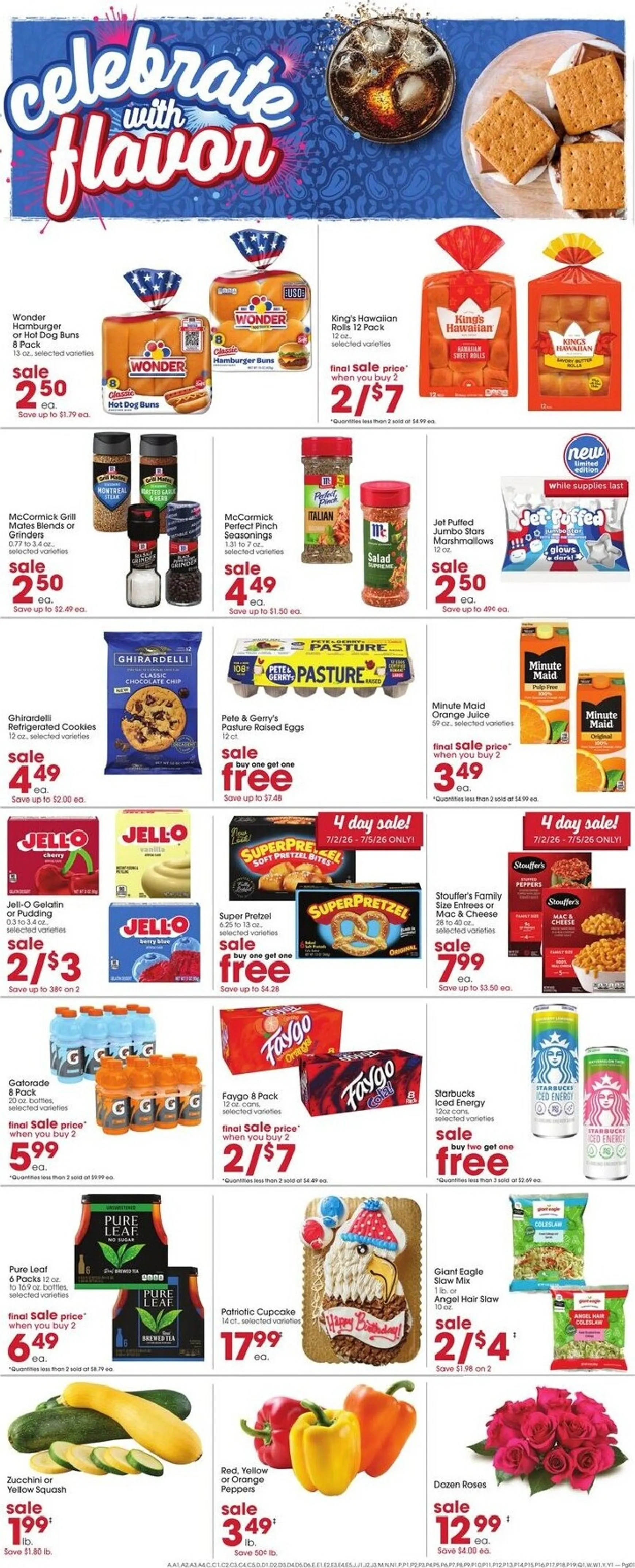 Weekly ad Current Giant Eagle leaflet valid from Thursday 07/02/2026 to Wednesday 07/08/2026 from July 2 to July 8 2026 - Page 3