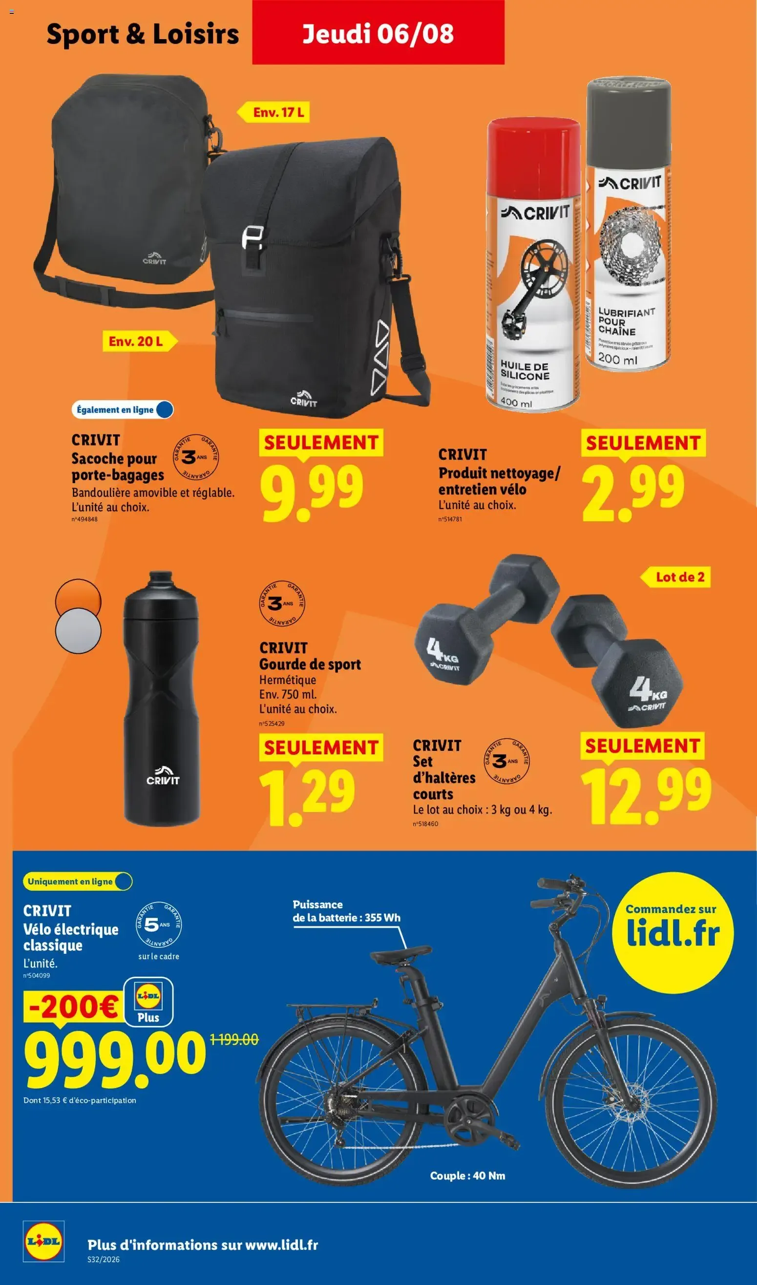 Catalogue LIDL du 06/08/2026 | Promo prospectus en ligne du 6 août au 12 août 2026 - Catalogue page 40