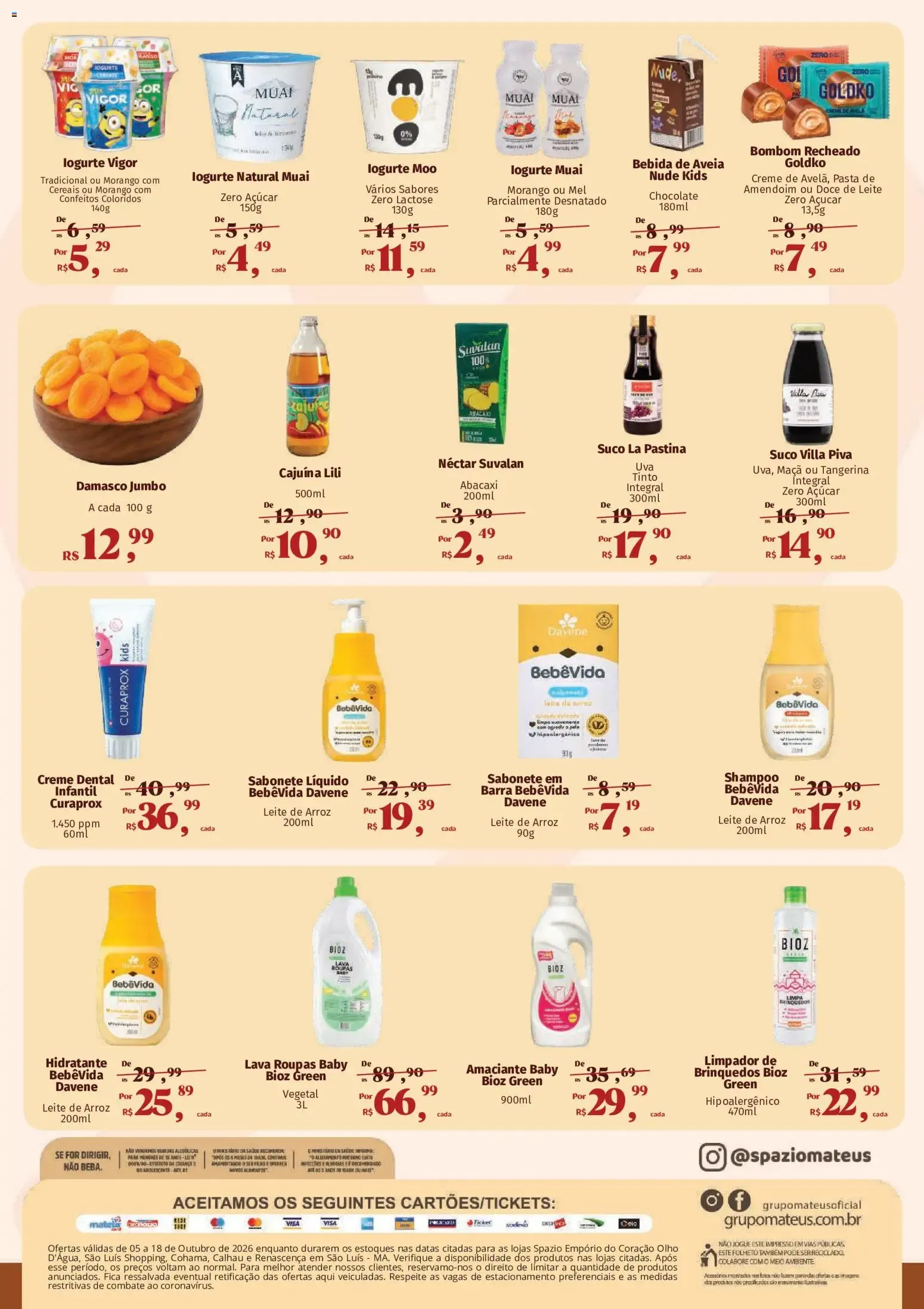 Encarte de ESPECIAL Dia das Crianças 5 de outubro até 18 de outubro 2026 - Pagina 4