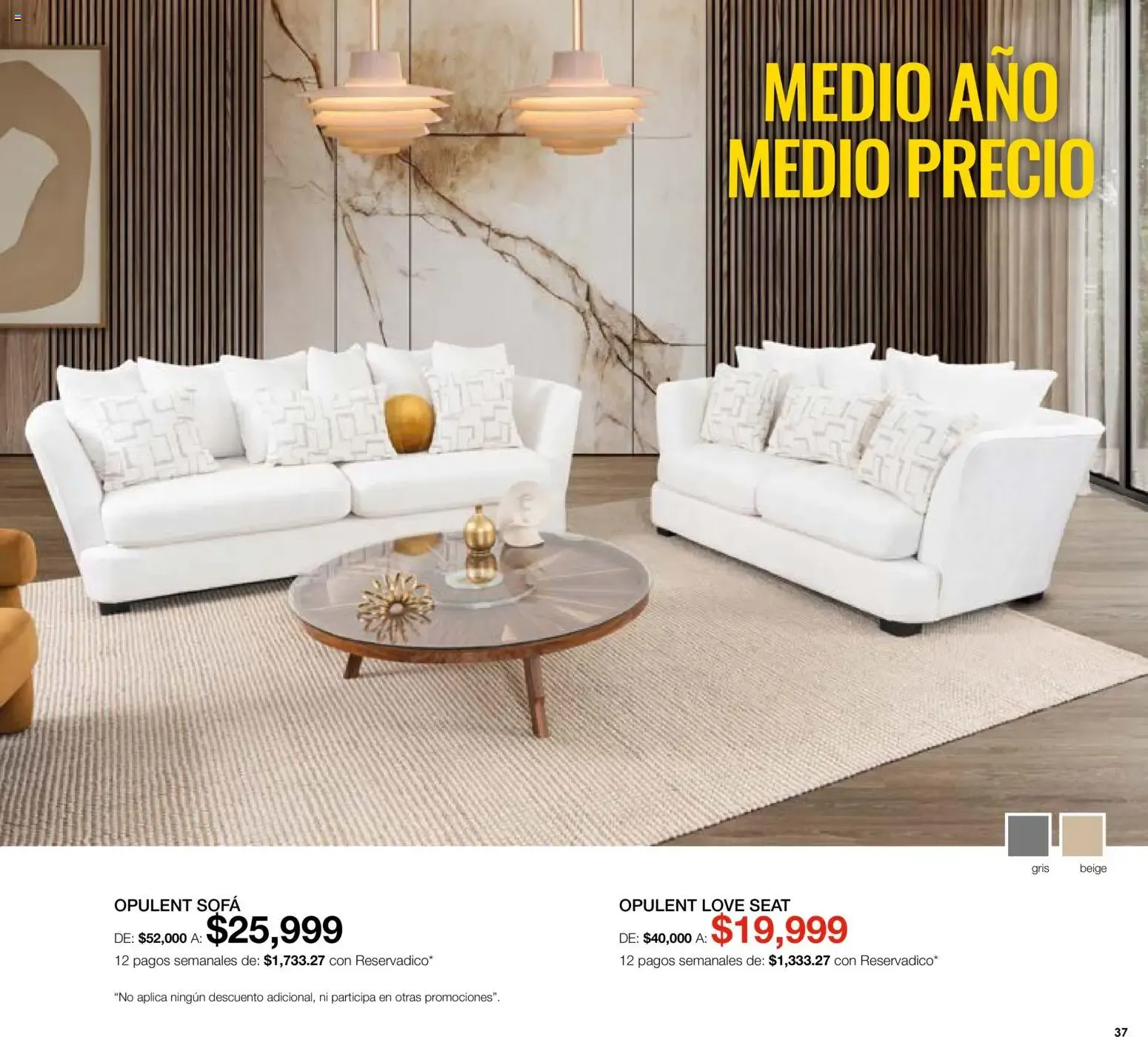 Catálogo de Muebles Dico - Medio Año Medio Precio 1 de julio al 31 de julio 2026 - Pagina 37