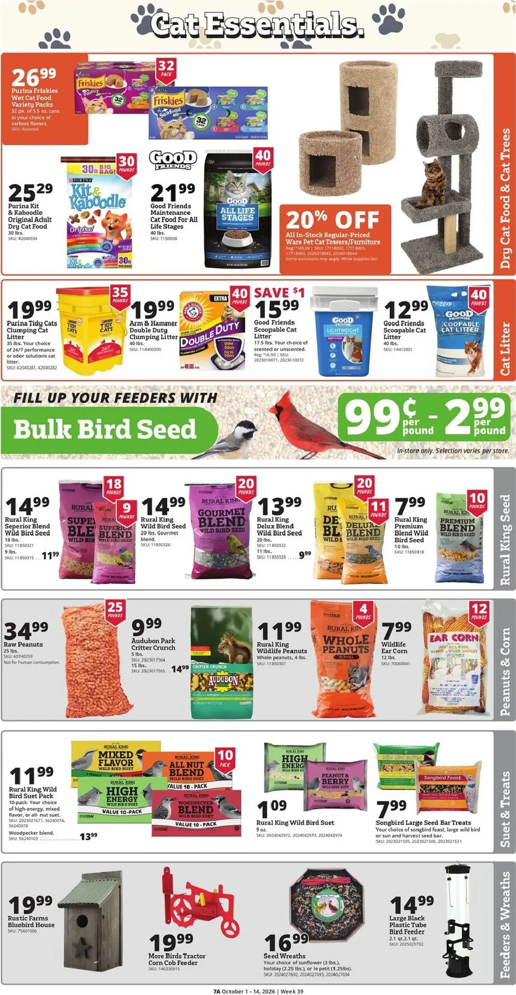 Weekly ad Current Rural King leaflet valid from Thursday 10/01/2026 to Wednesday 10/14/2026 from October 1 to October 14 2026 - Page 7