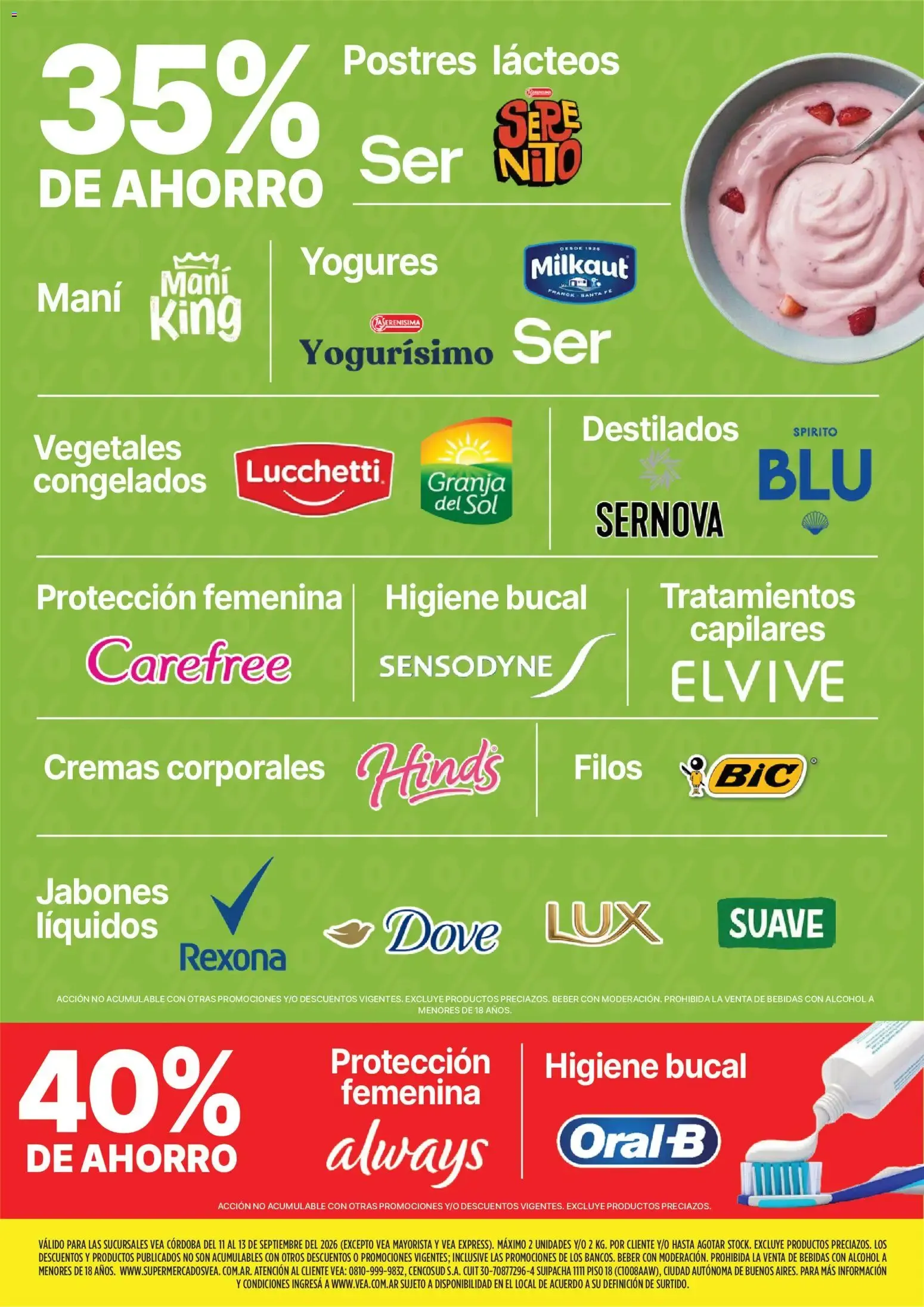 Ofertas de Vea - Fin de semana de ahorro | Córdoba del 11/09/2026 - 13/09/2026 11 de septiembre al 13 de septiembre 2026 - Página 4 del catálogo