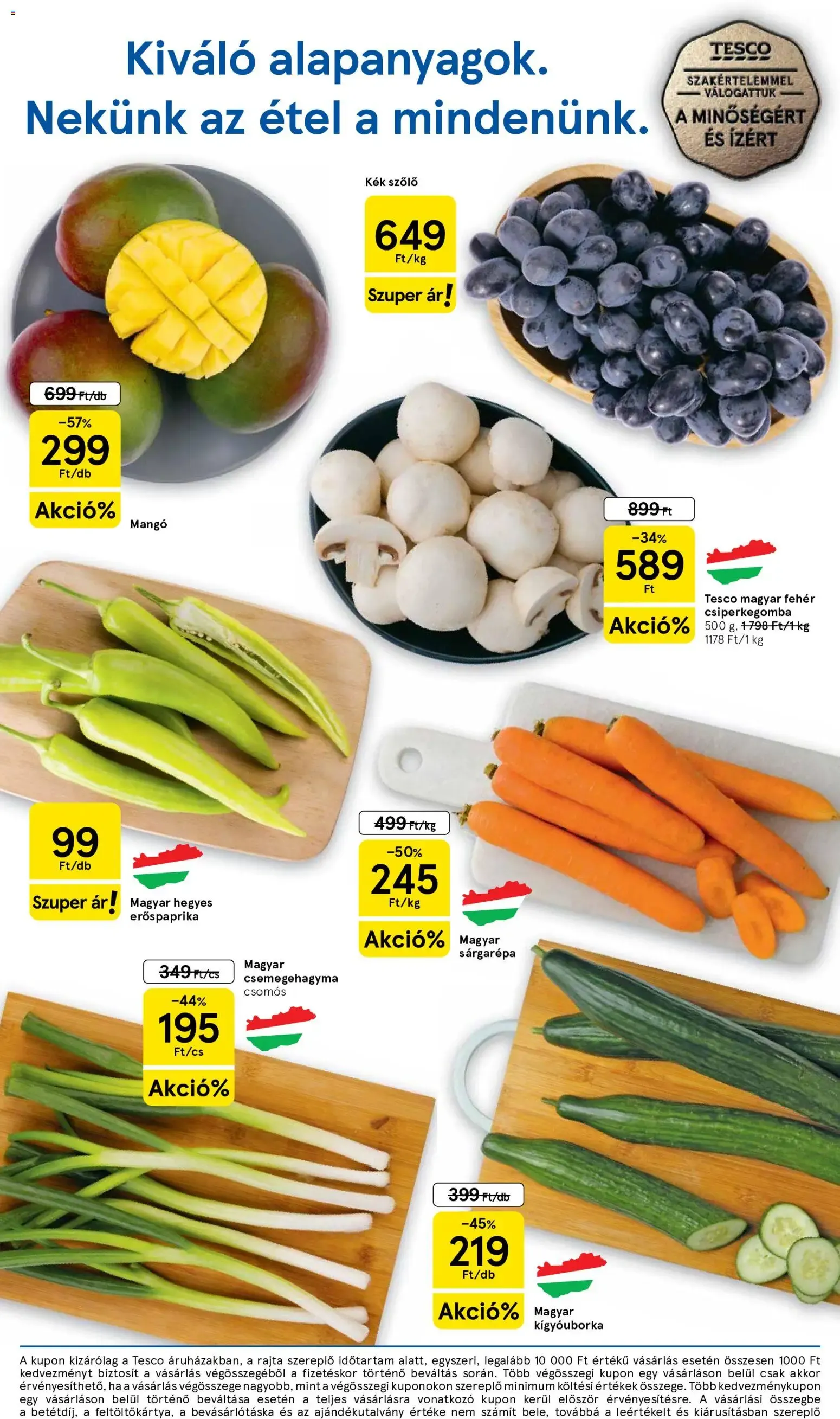 Katalógus Tesco: Nálunk Te vagy a nyerő október 8.-tól október 14.-ig 2026. - Oldal 2