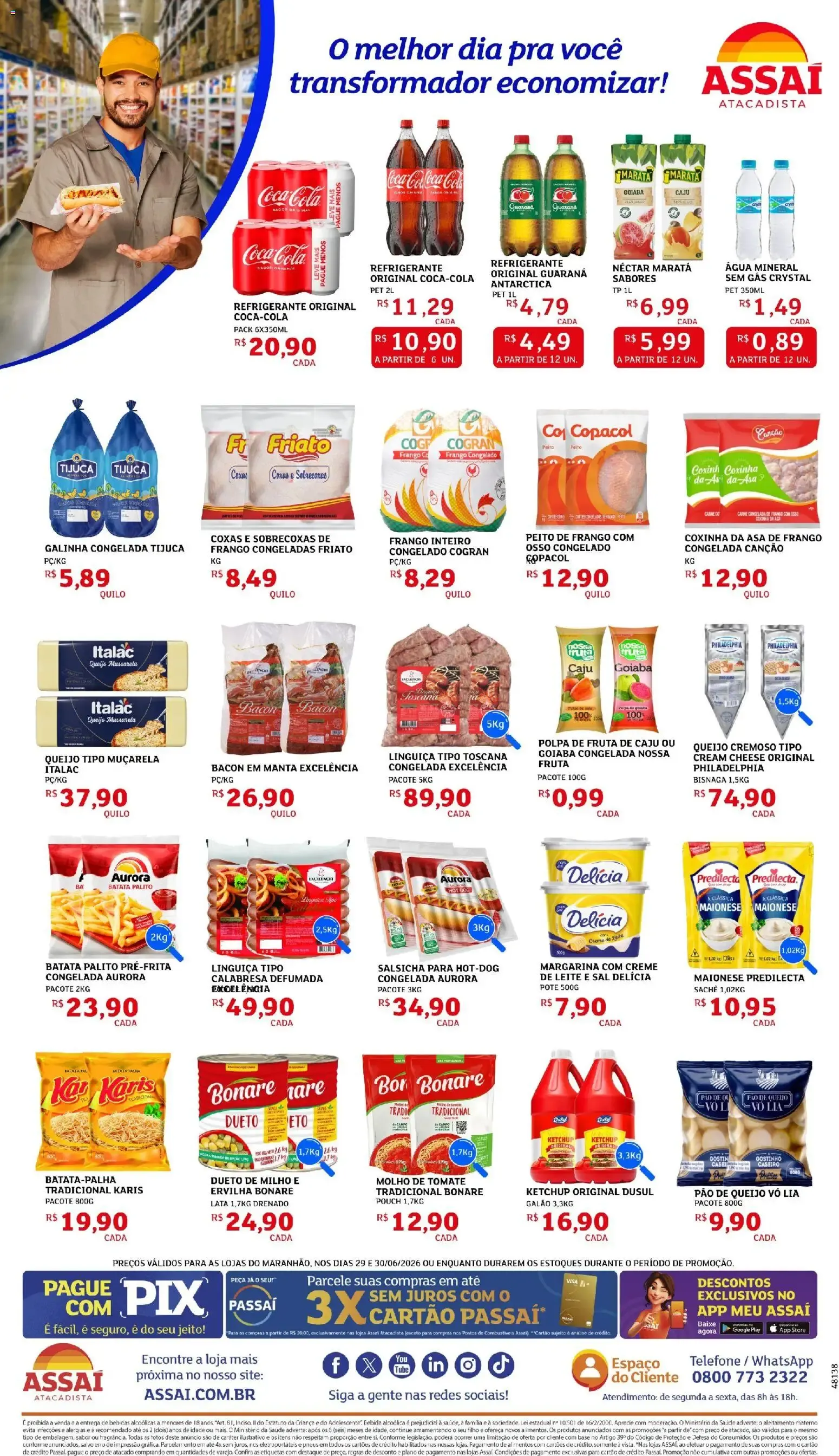 Encarte de Assaí Atacadista ofertas - MA de 29/06/2026 | Promoções Online 29 de junho até 30 de junho 2026 - Pagina 2