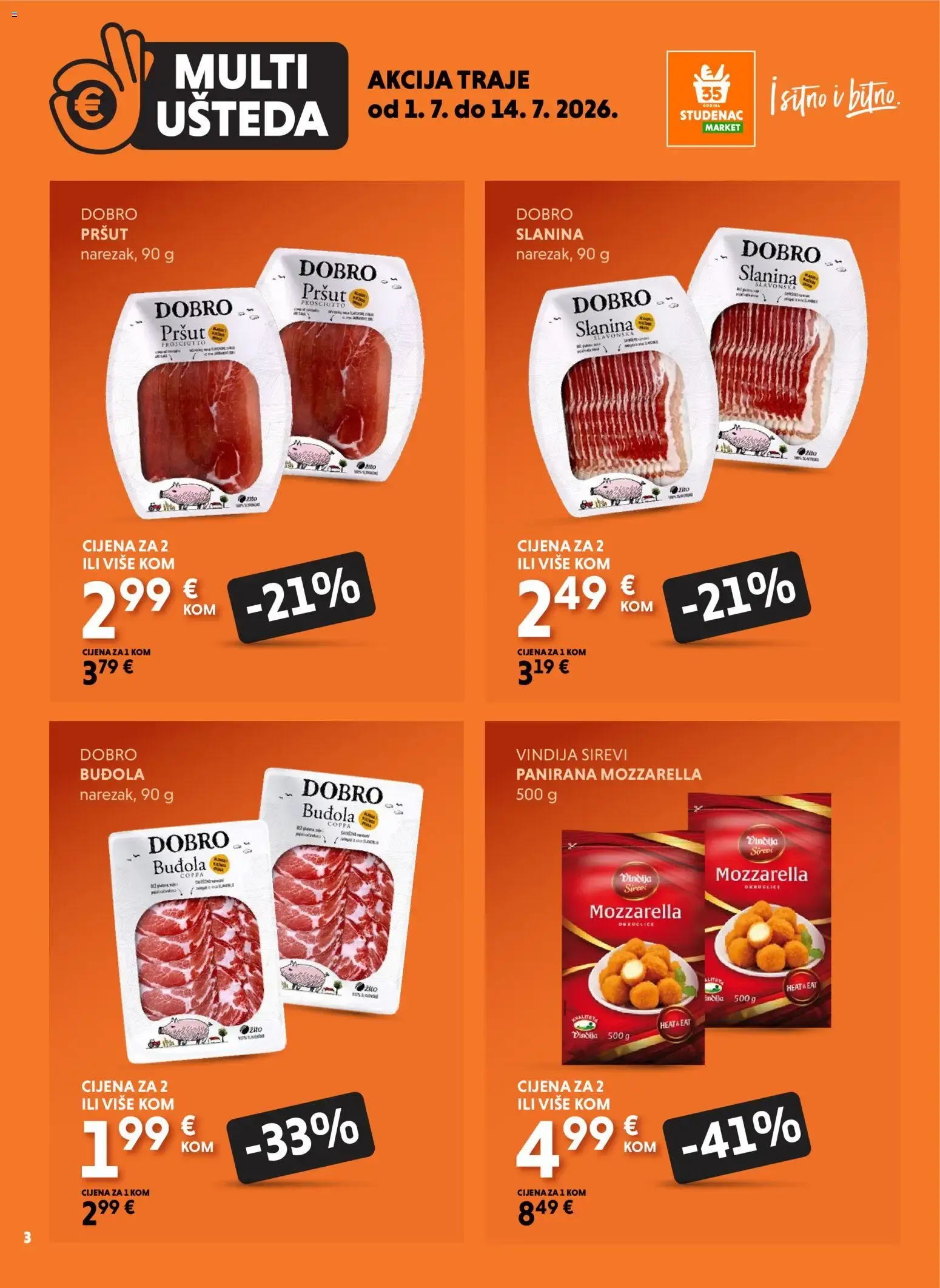 Katalog Multi Ušteda od 1. srpnja do 14. srpnja 2026. - Pregled Stranica 3