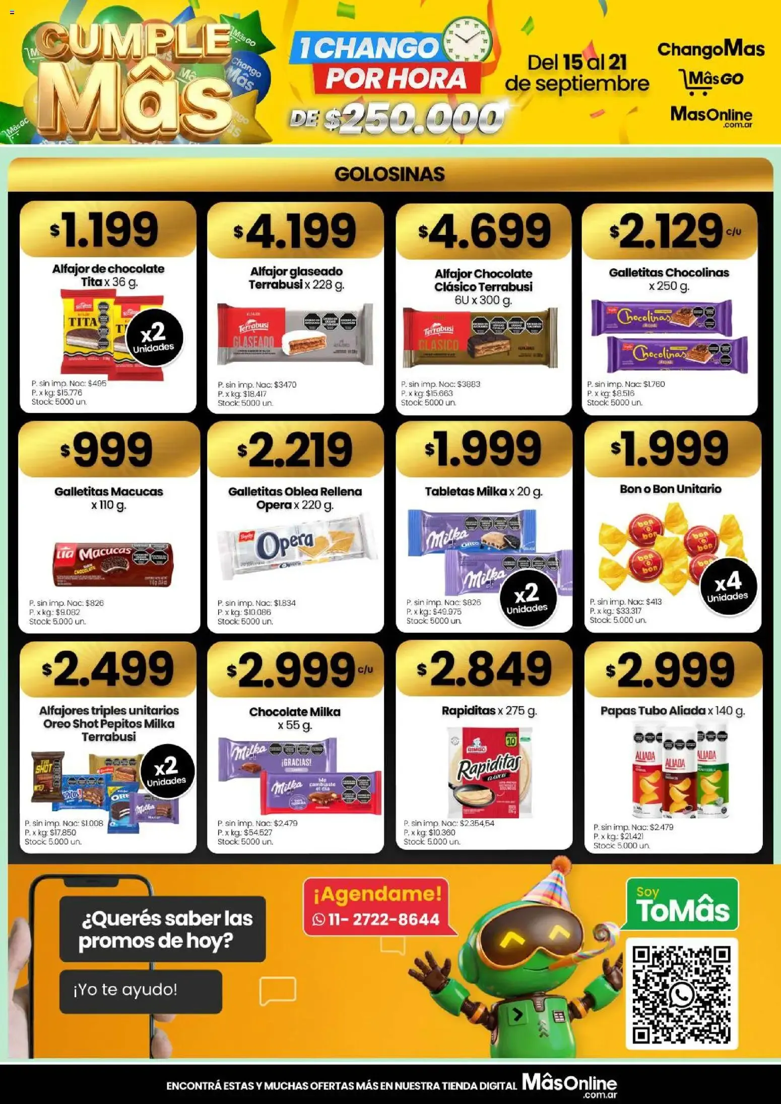 Ofertas de Changomas Ofertas || del 15/09/2026 - 21/09/2026 || Catálogo 15 de septiembre al 21 de septiembre 2026 - Página 6 del catálogo