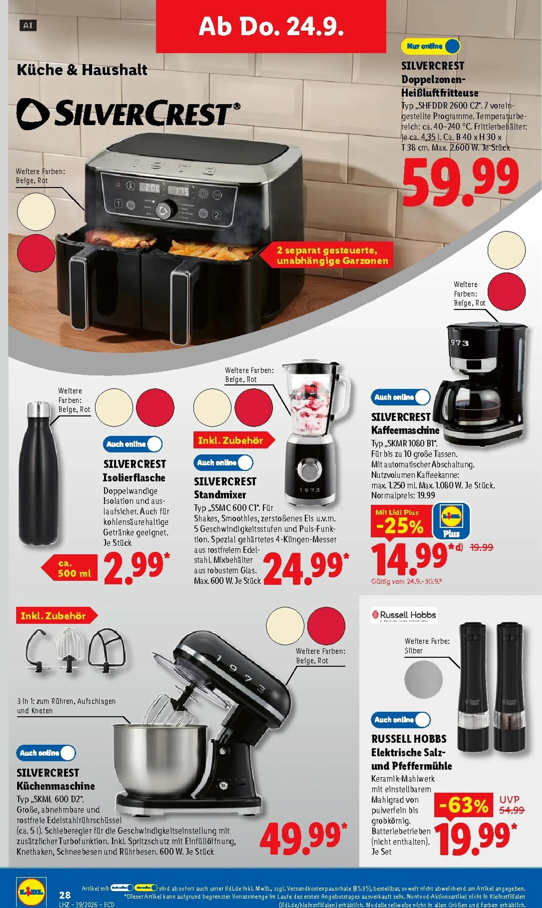 Lidl Prospekt nächste Woche – von Montag 21.09.2026 bis Samstag 26.09.2026 von 21. September bis 26. September 2026 - Prospekt seite 43