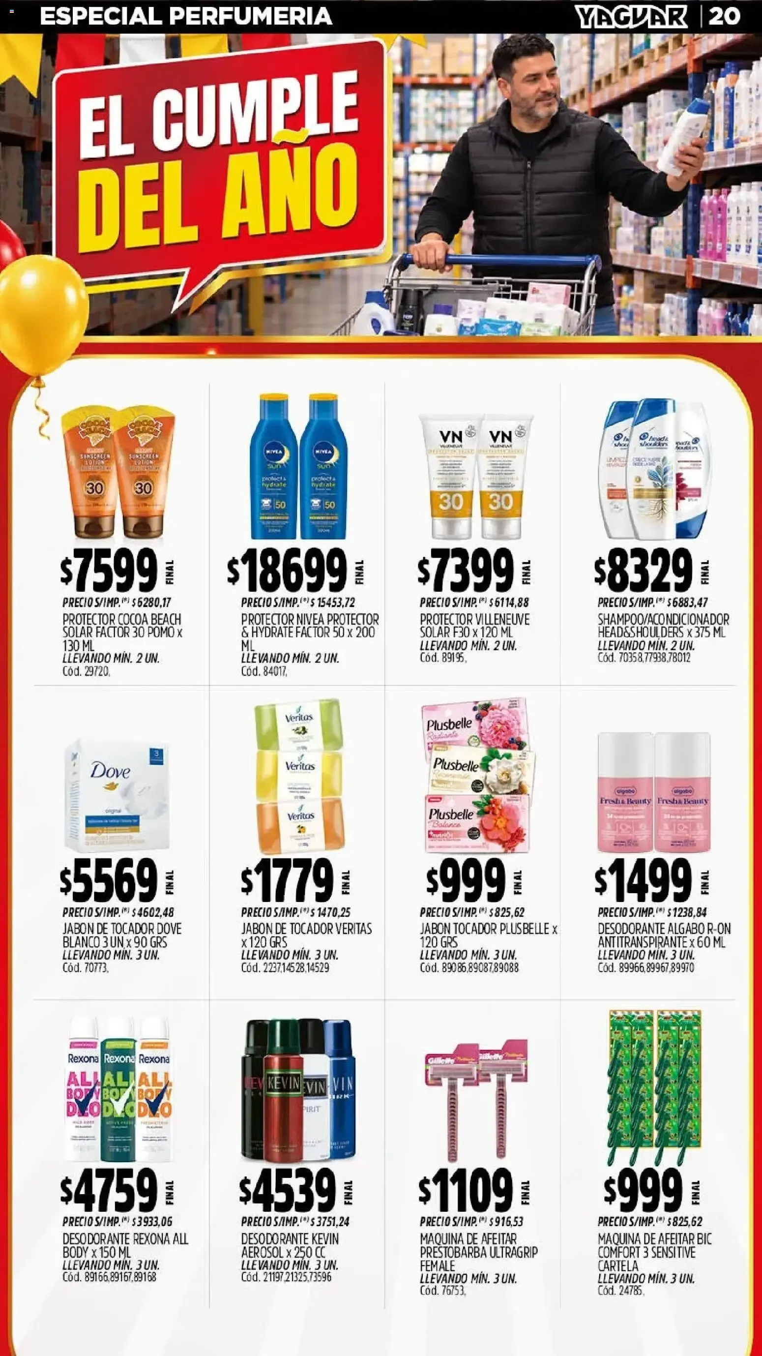 Ofertas de El Cumple del Año 38 Mayorista Yaguar 5 de octubre al 11 de octubre 2026 - Página 18 del catálogo