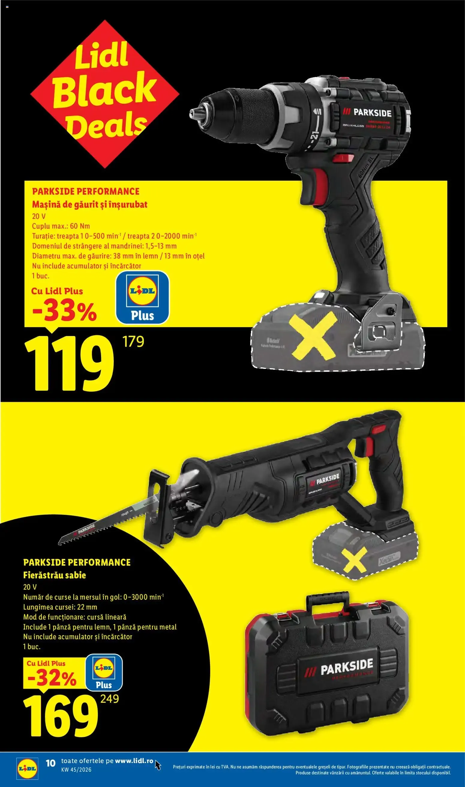 Catalog Catalog Lidl BLACK FRIDAY (02.11.2026) de la 2 noiembrie până la 8 noiembrie 2026 - Revista Pagina 10