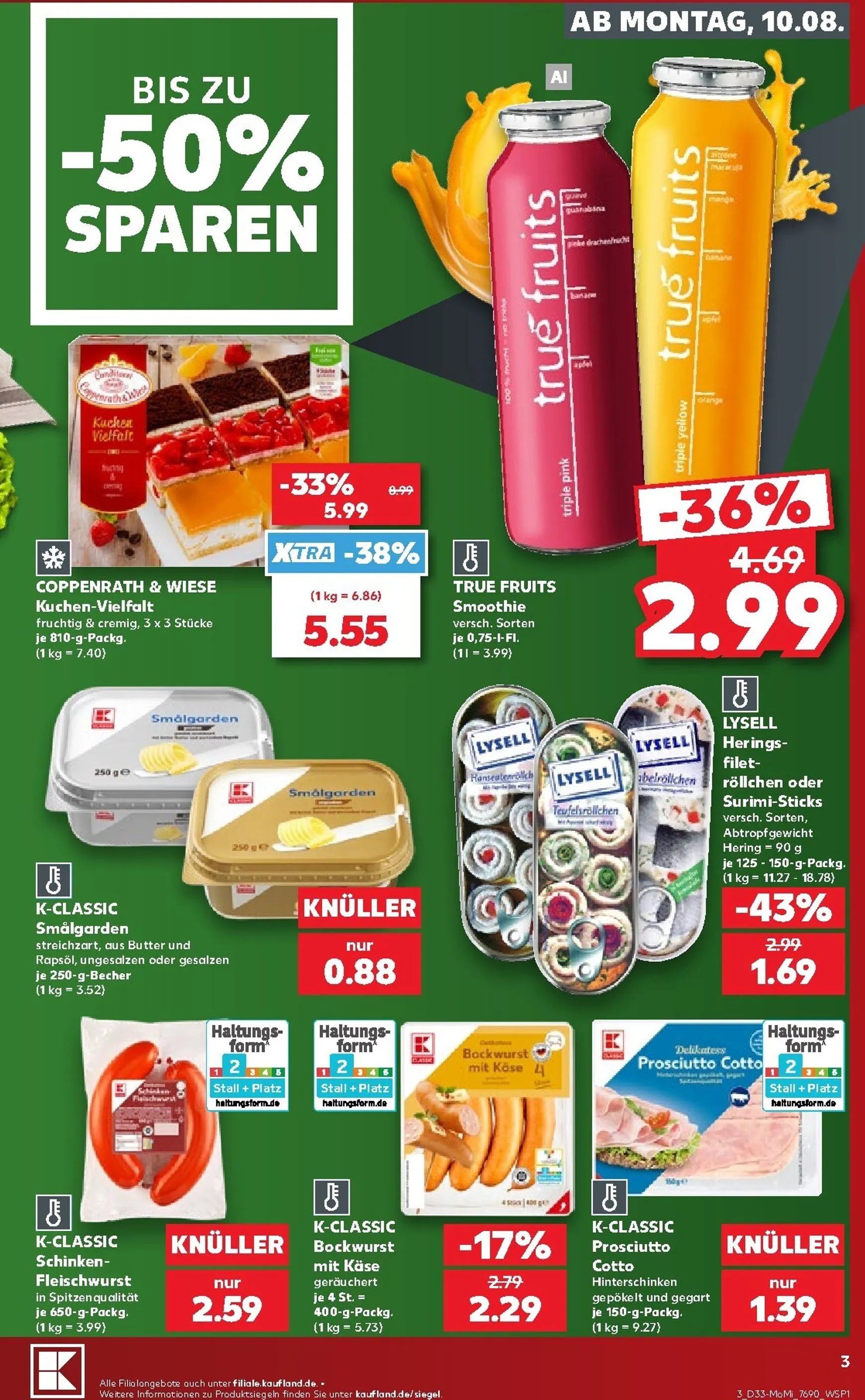 Kaufland - Richtig Sparen Prospekt nächste Woche – von Montag 10.08.2026 bis Mittwoch 12.08.2026 von 10. August bis 12. August 2026 - Prospekt seite 3