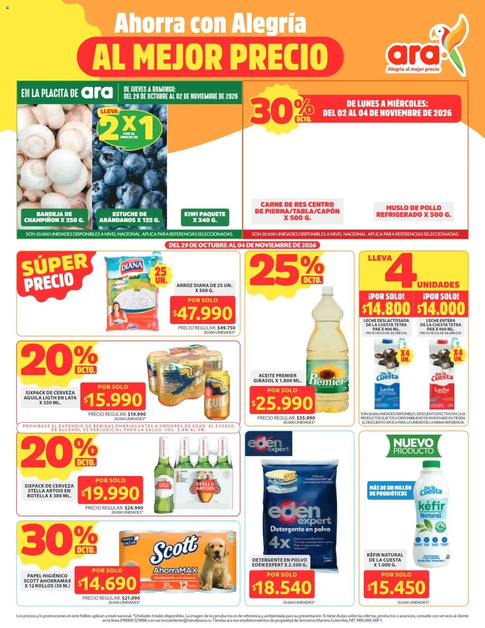 Catalogo de Ara catálogo Aguinaldo naranja desde el 01/10/2026 > Revistas Octubre 1 de octubre al 4 de noviembre 2026 - Pag 3
