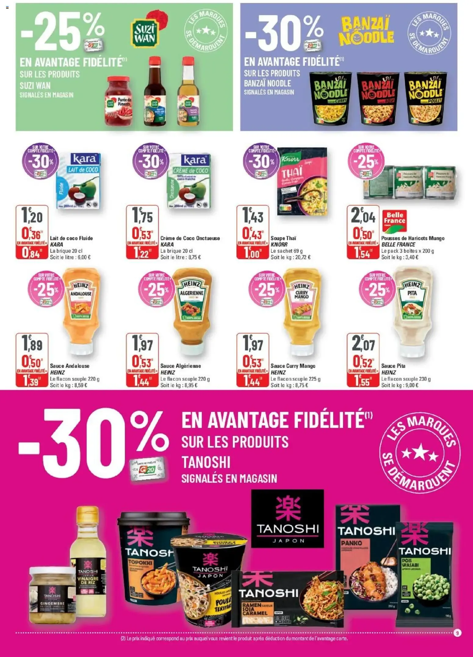 G20 Supermarchés catalogue à partir du 23/09/2026 - promo en ligne du 23 septembre au 4 octobre 2026 - Catalogue page 9
