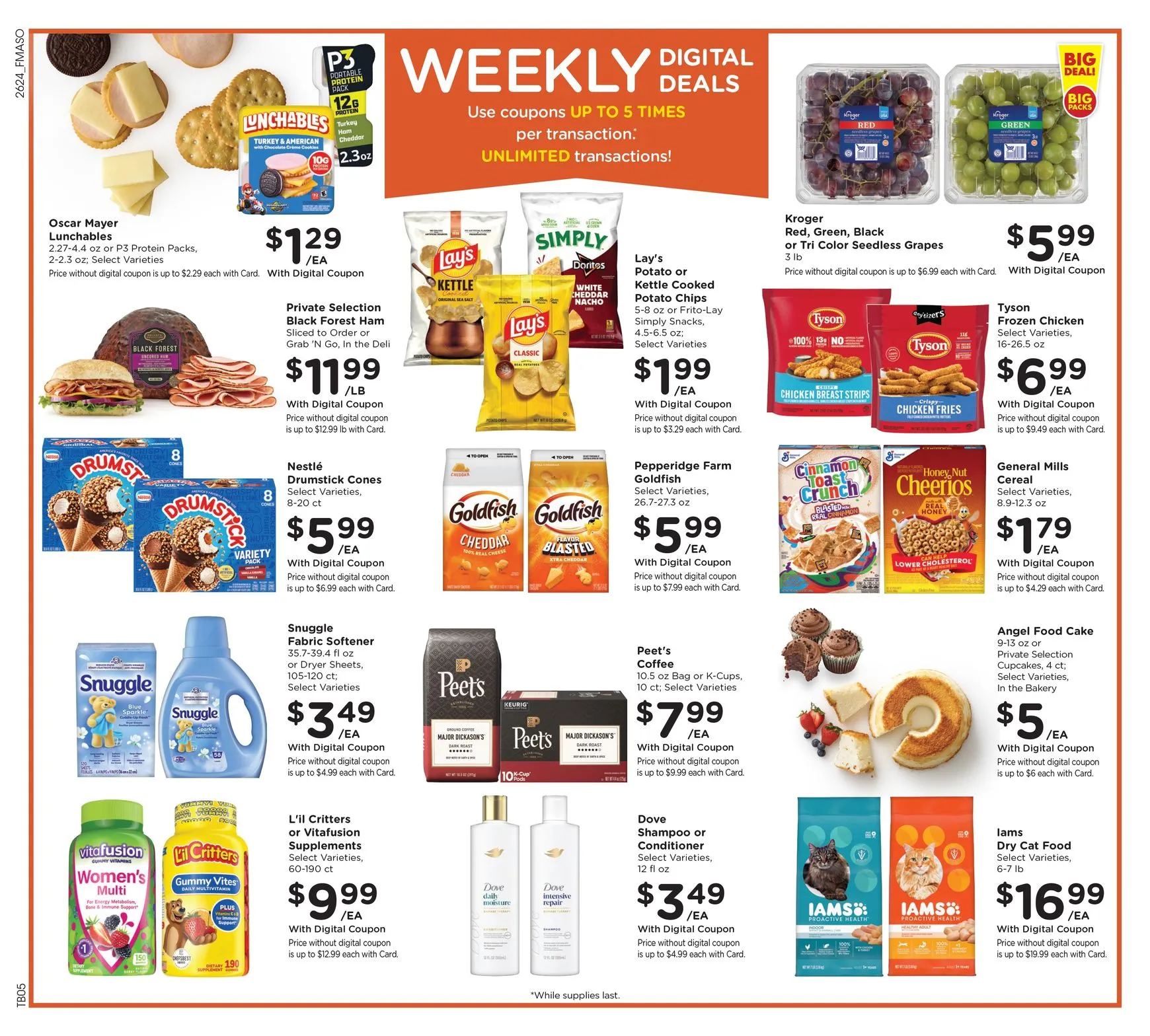 Weekly ad Current Fred Meyer leaflet valid from Wednesday 07/15/2026 to Tuesday 07/21/2026 from July 15 to July 21 2026 - Page 4