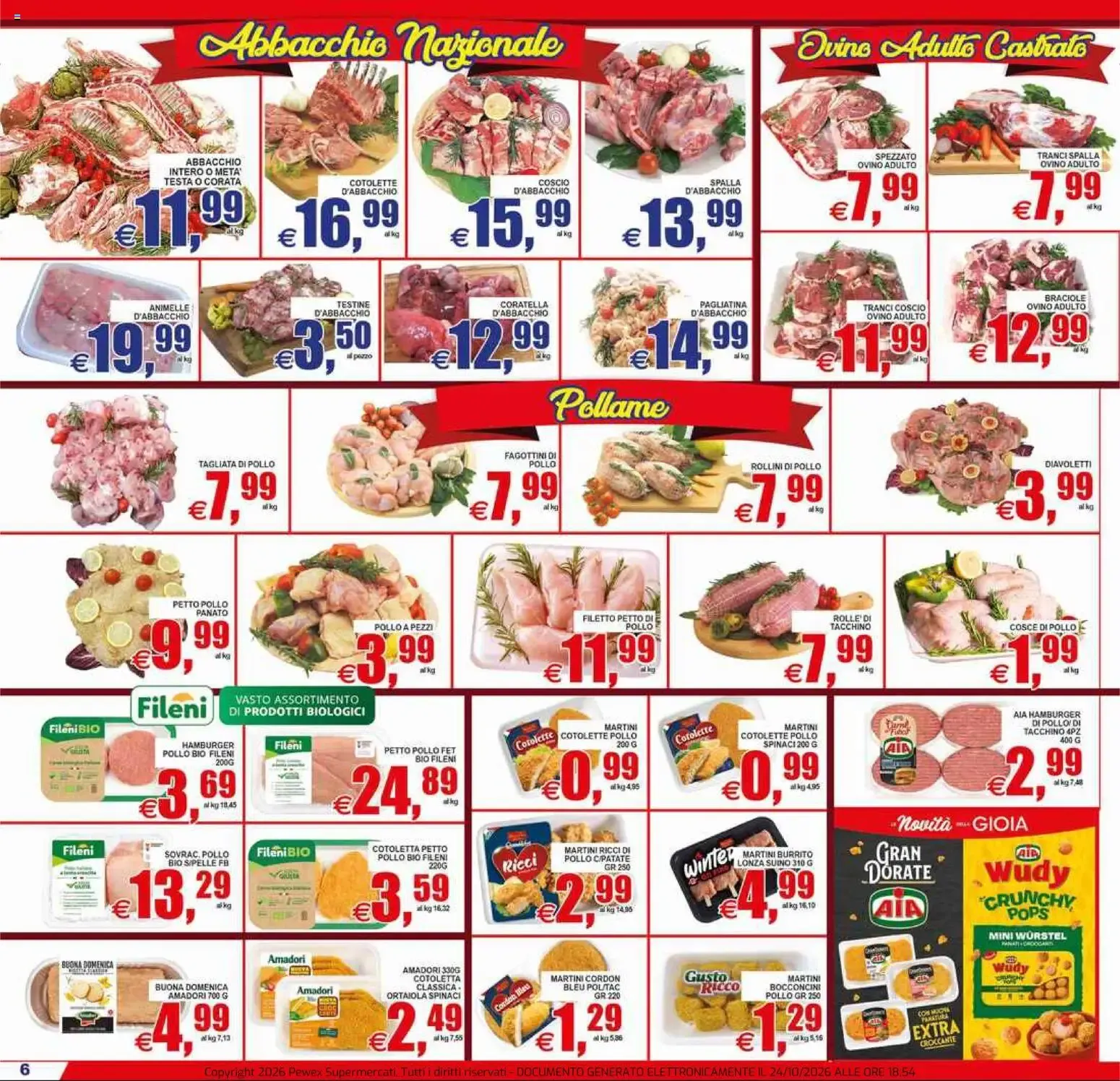 Nuovo Pewex volantino Ultramercato Irnerio dal 23/10/2026 > offerte anteprima 🛍️ da 23 ottobre a 3 novembre di 2026 - Pagina del volantino 6