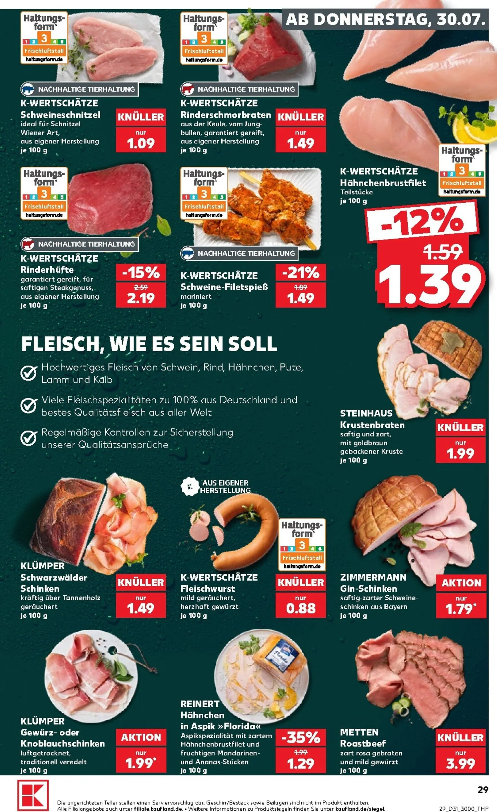 Neuer Kaufland Prospekt – von Donnerstag 30.07.2026 bis Mittwoch 05.08.2026 von 30. Juli bis 5. August 2026 - Prospekt seite 30