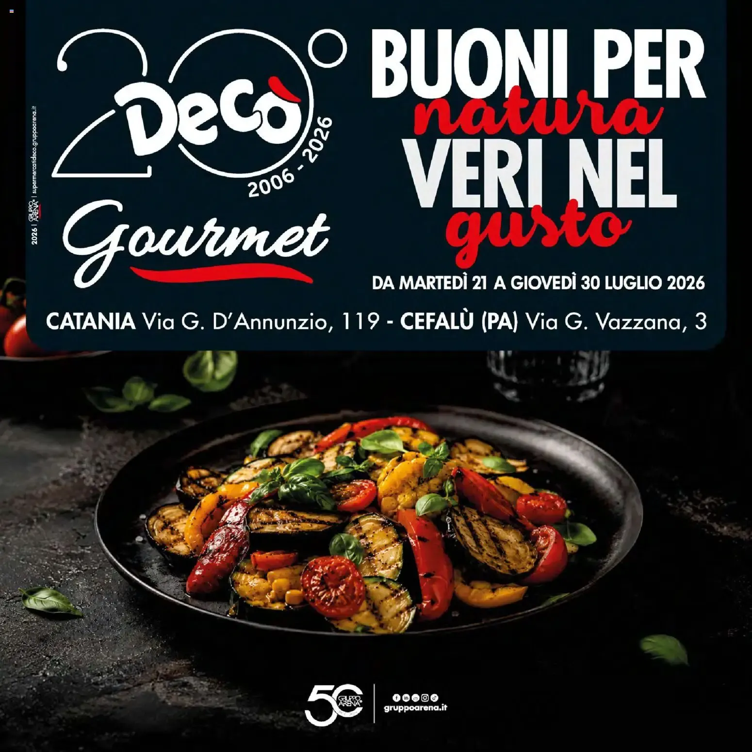 Nuovo Decò volantino Gourmet Sicilia dal 21/07/2026 > offerte anteprima 🛍️ da 21 luglio a 30 luglio di 2026 - Pagina del volantino 1