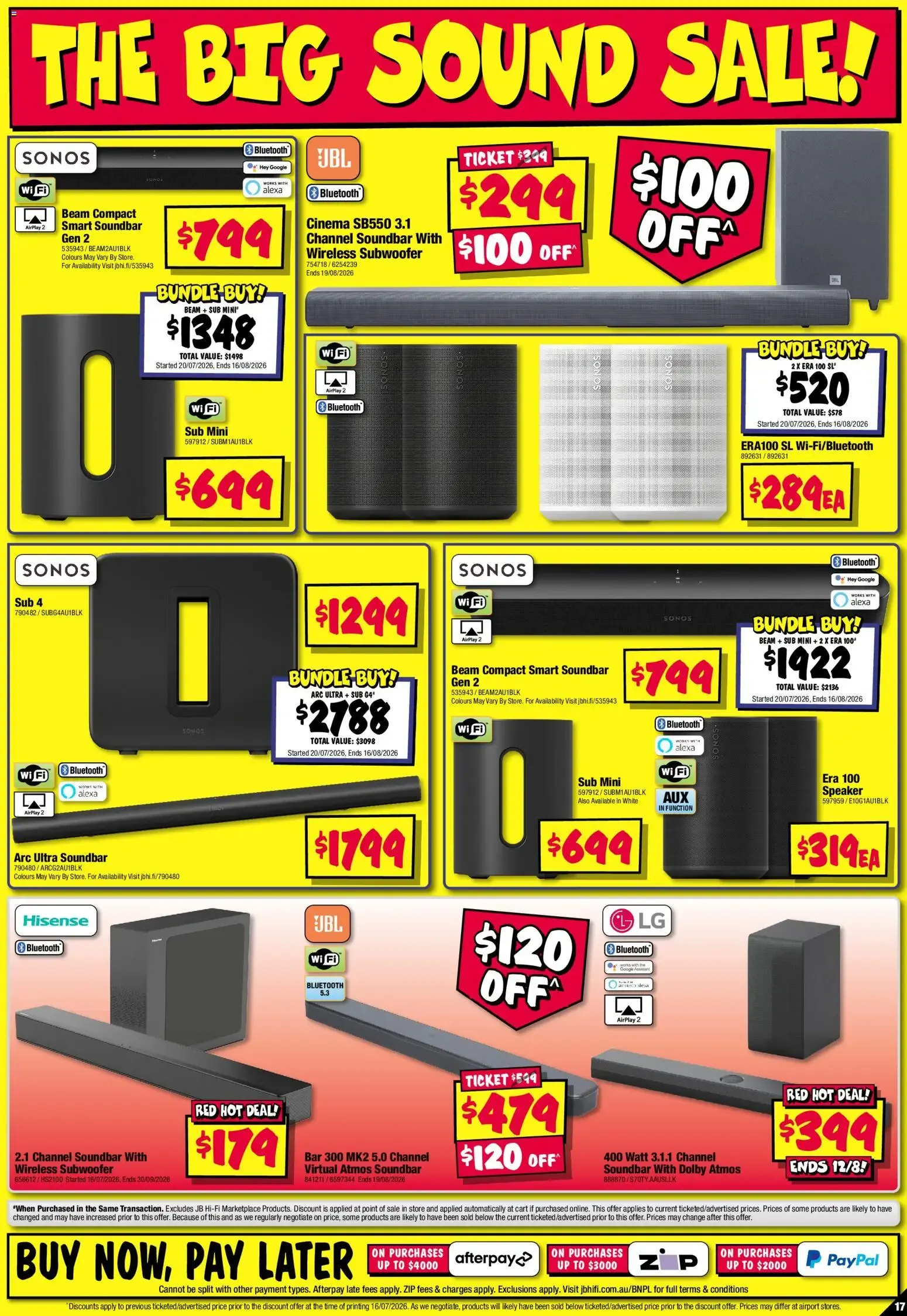 JB Hi-Fi Always Cheap Prices - Catalogue valid from 30 July to 12 August 2026 - page 17