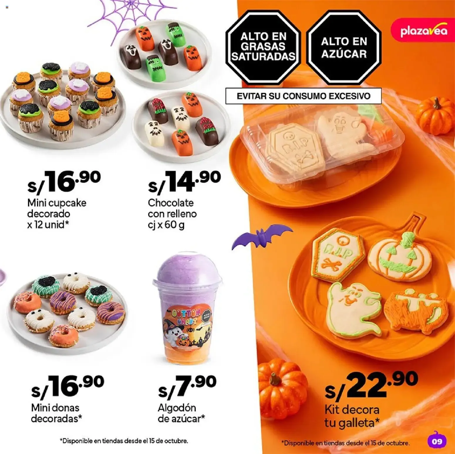 Catalogo de Catálogo Plaza Vea - Díptico Halloween online del 12/10/2026 12 de octubre al 1 de noviembre 2026 - Pag 9