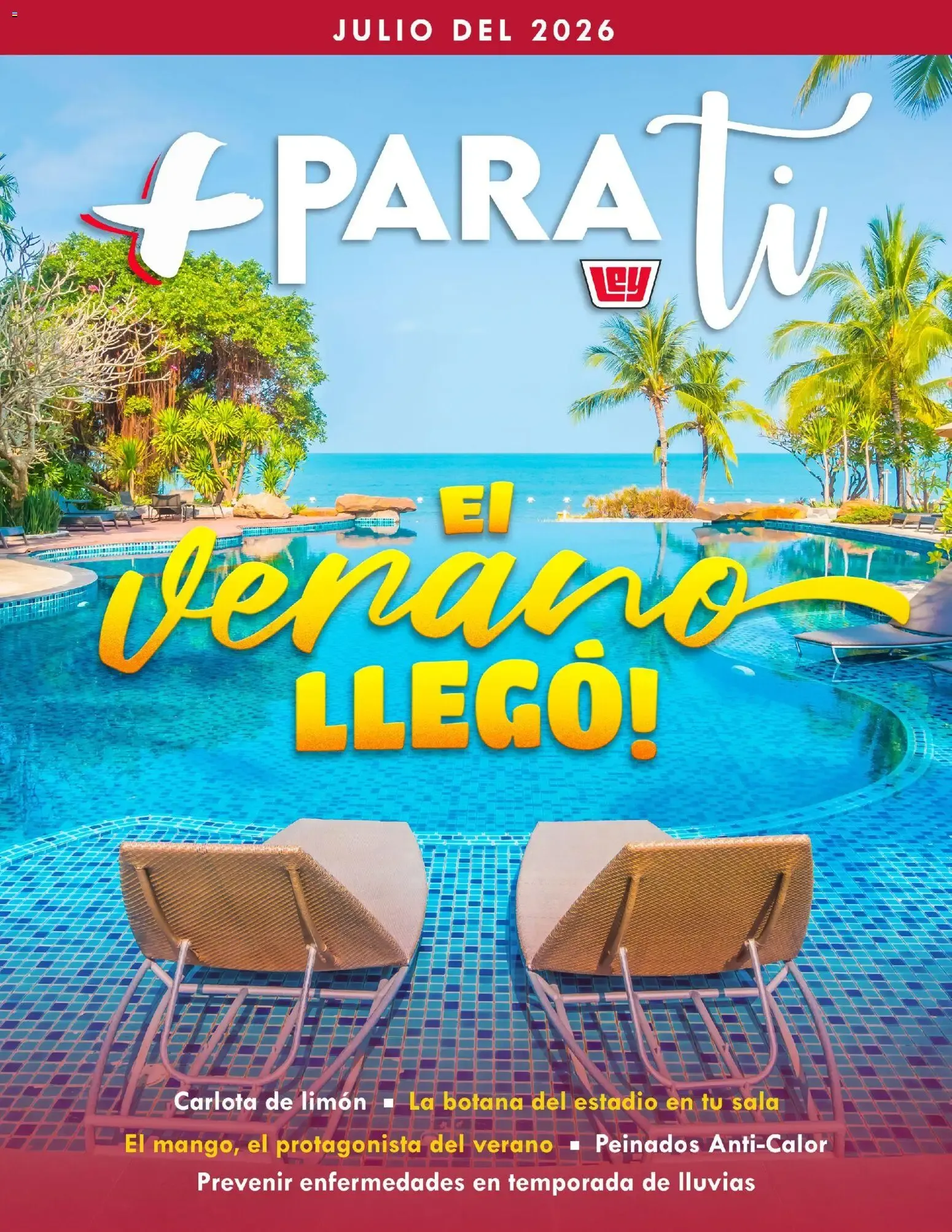Catálogo de +PARA Ti El Verano LLEGÓ! 1 de julio al 31 de julio 2026 - Pagina 1