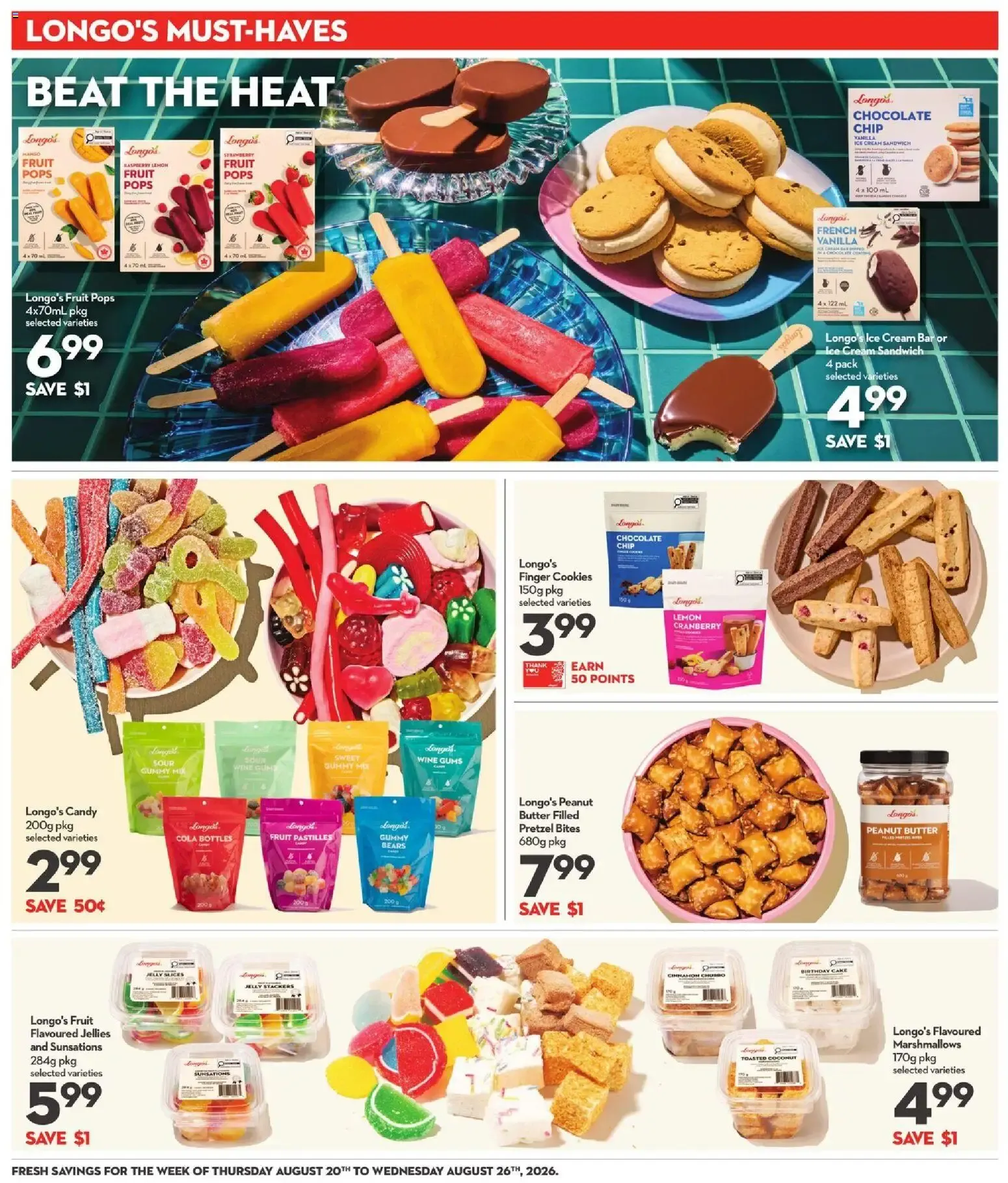 Longo's weekly flyer / circulaire from Aug 20, 2026 > weekly specials & deals from August 20 to August 26 2026 - flyer page 12
