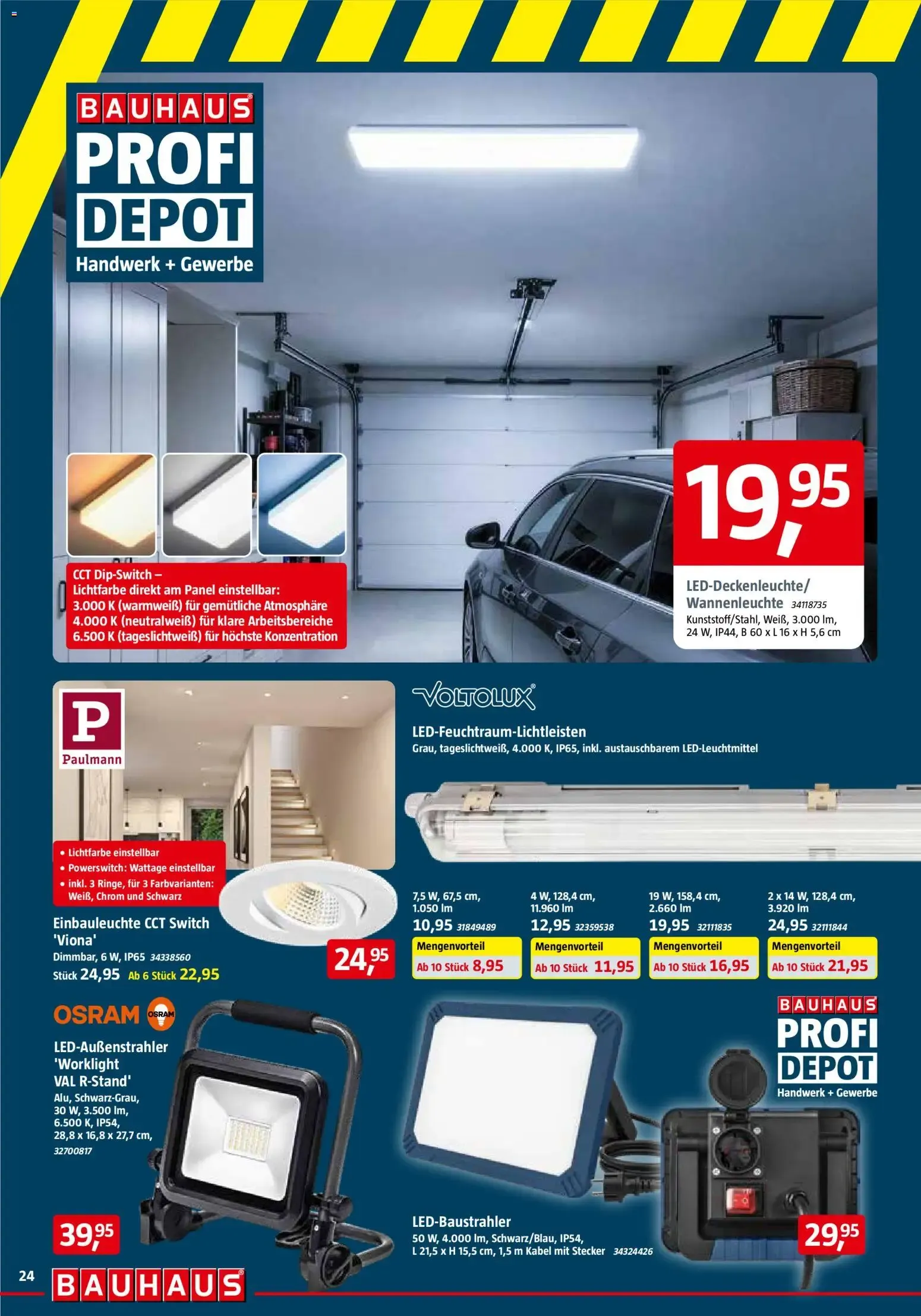 Bauhaus Prospekt (ab 02.10.2026) zum Blättern von 2. Oktober bis 17. Oktober 2026 - Prospekt seite 24